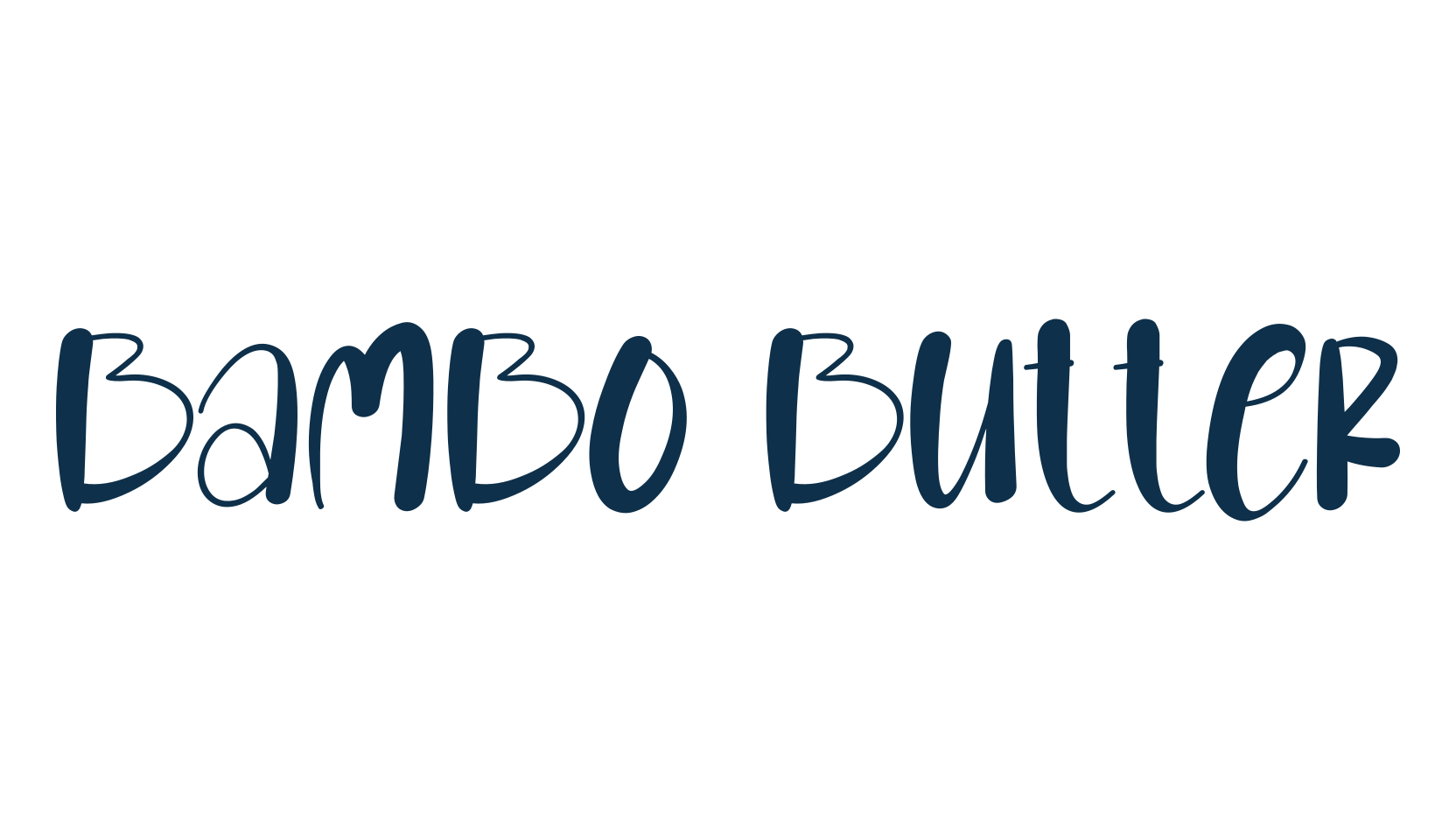 Bambo Butter, display market font preview