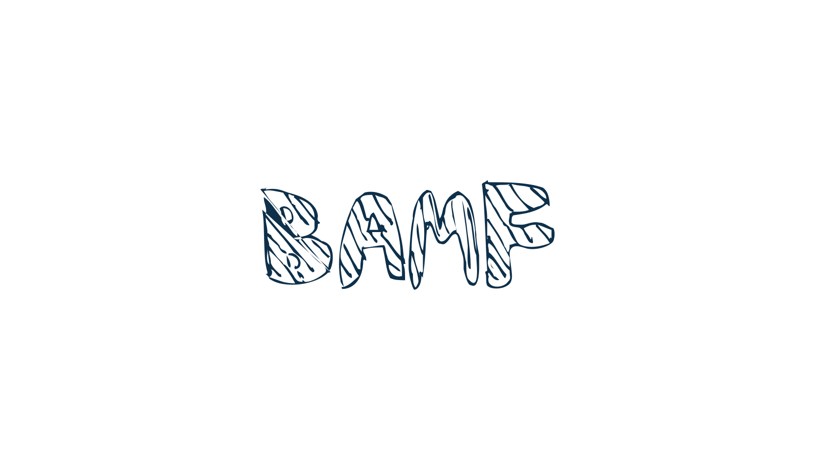 BAMF (bamf), fancy cartoon decorative font preview