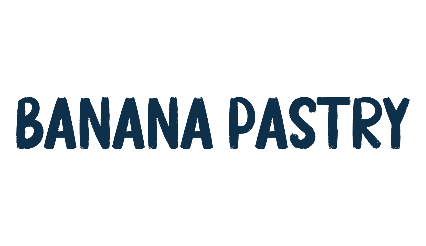 Banana Pastry, eroded font preview