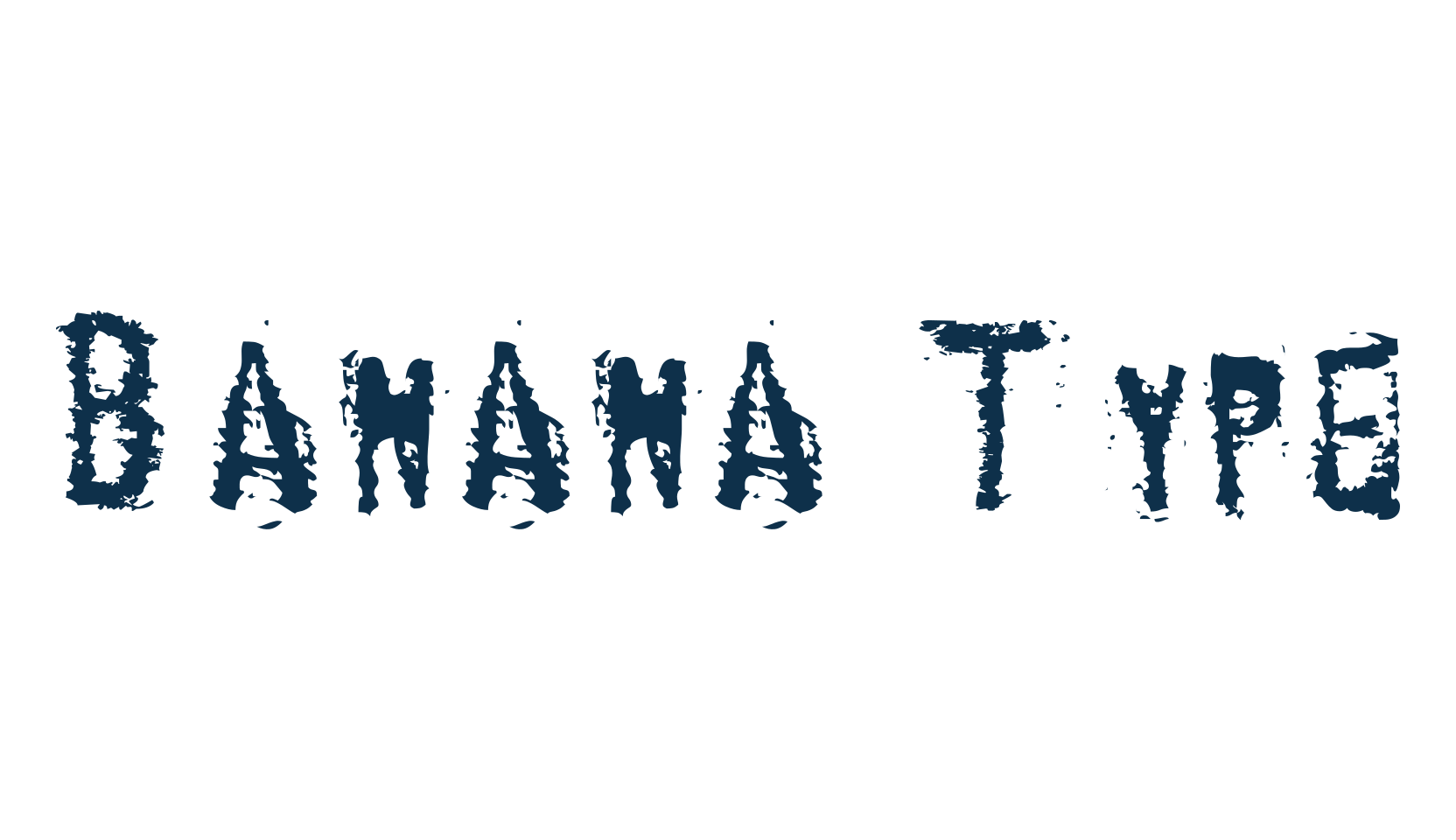 Banana Type, destroy font preview