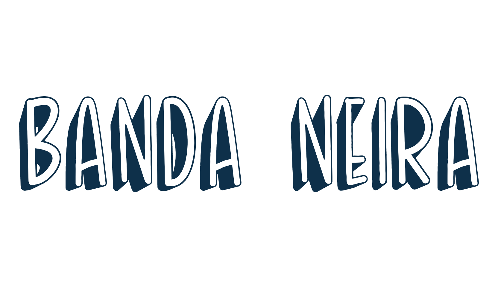 Banda Neira, fancy cartoon decorative font preview