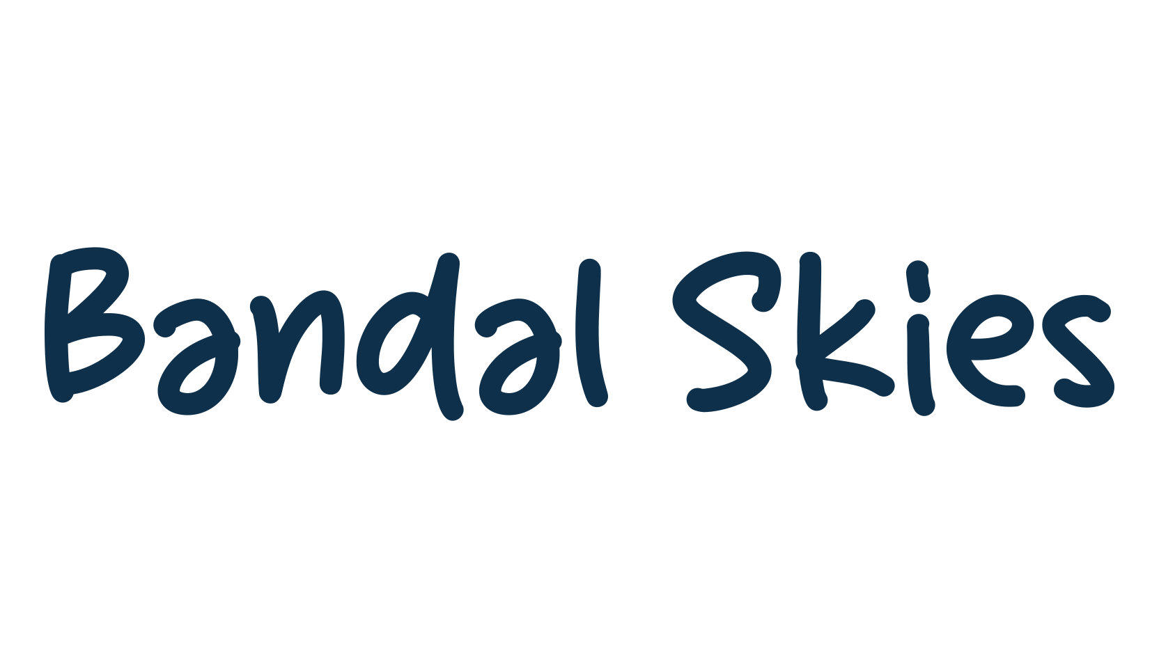 Bandal Skies, script handwritten fancy decorative calligraphy font preview