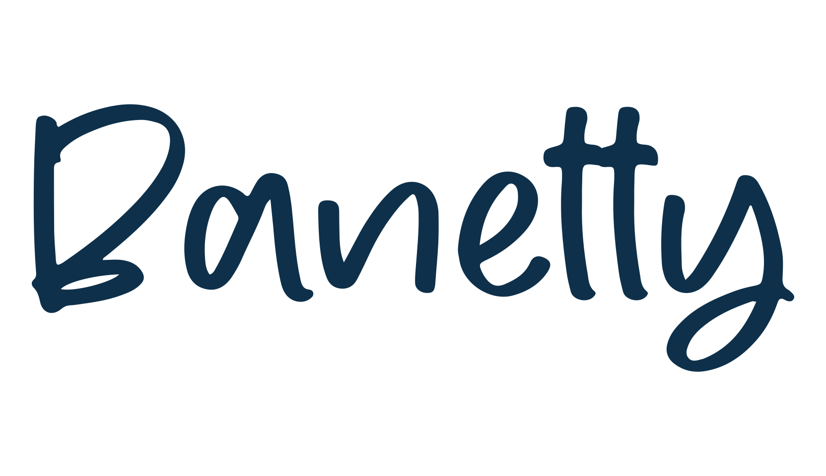Banetty, script handwritten fancy decorative calligraphy font preview