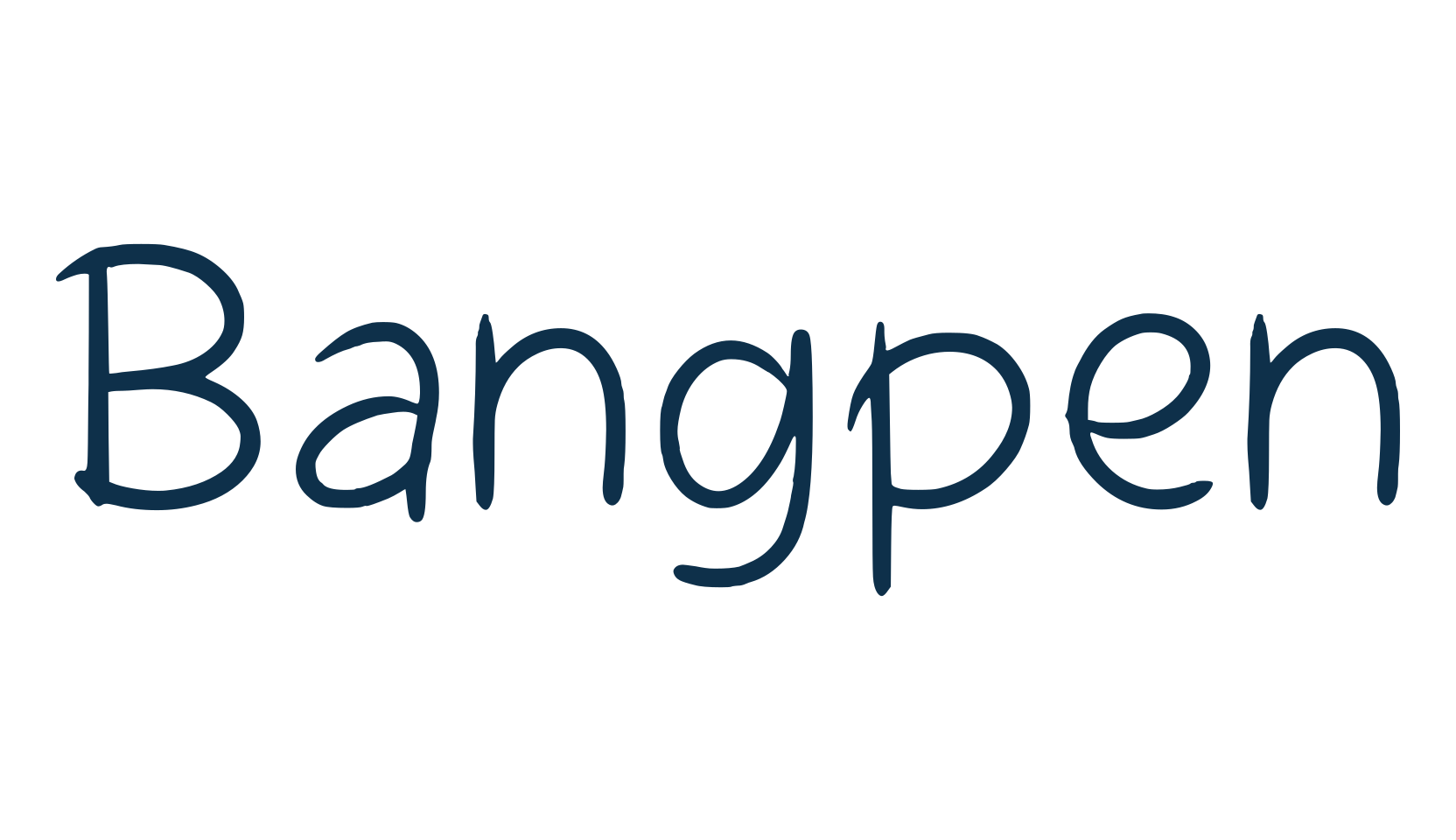 Bangpen, various font preview