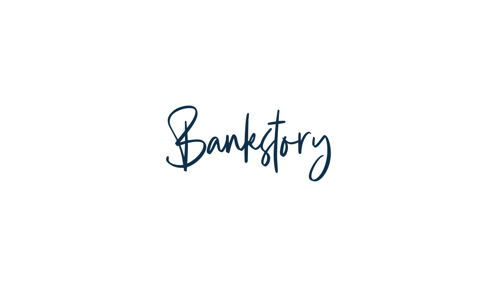 Bankstory, script handwritten fancy decorative calligraphy font preview