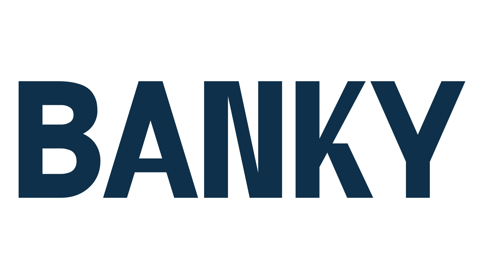 Banky, basic sans serif font preview