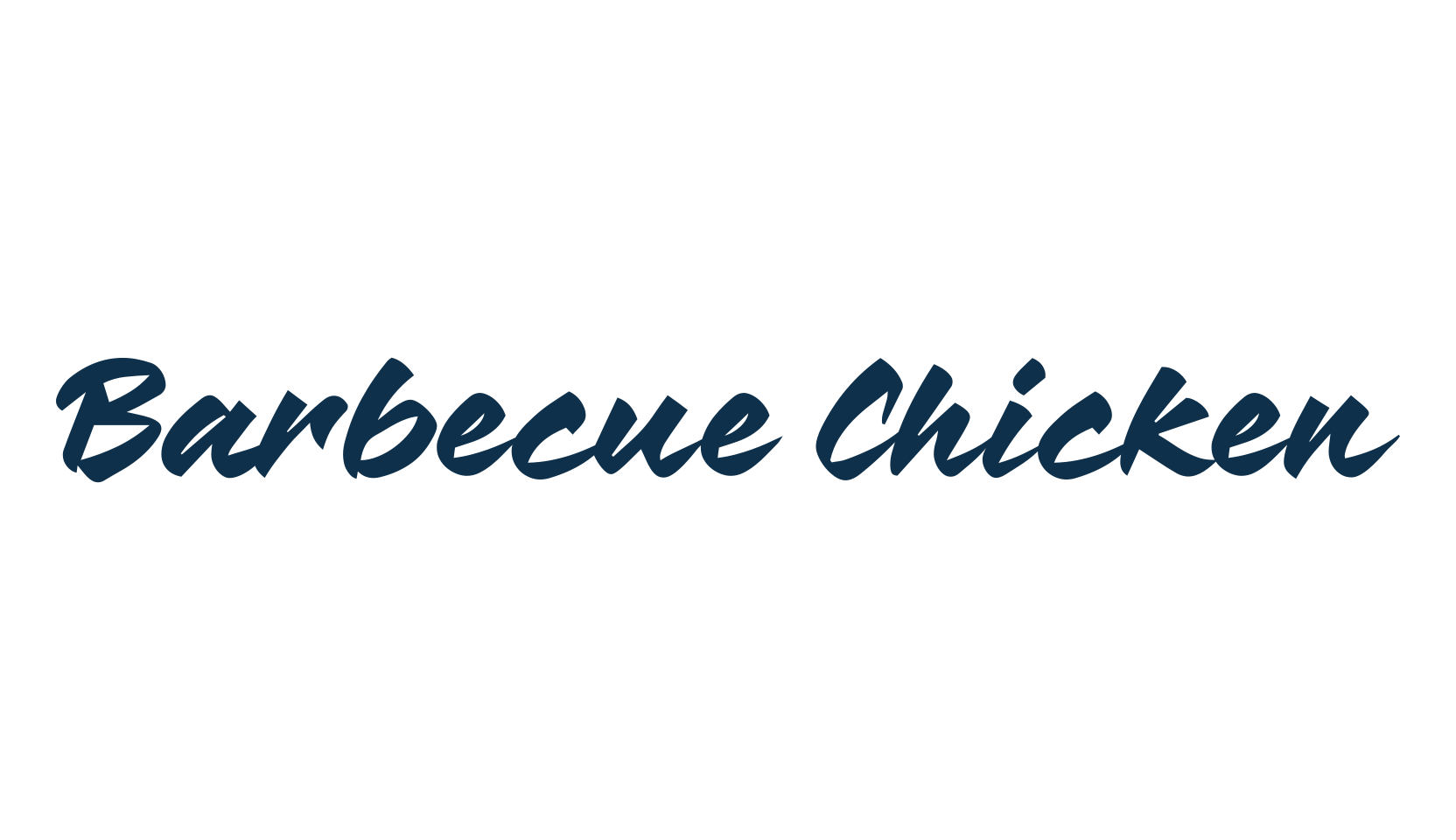 Barbecue Chicken (barbecue-chicken-2), fancy various decorative script calligraphy font preview