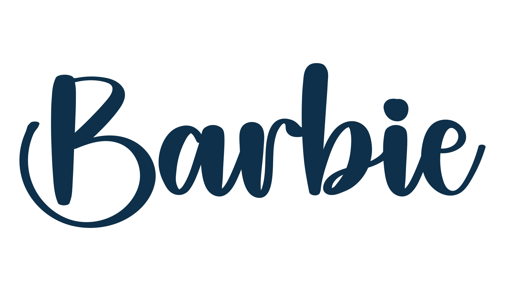 Barbie (barbie-3), various font preview