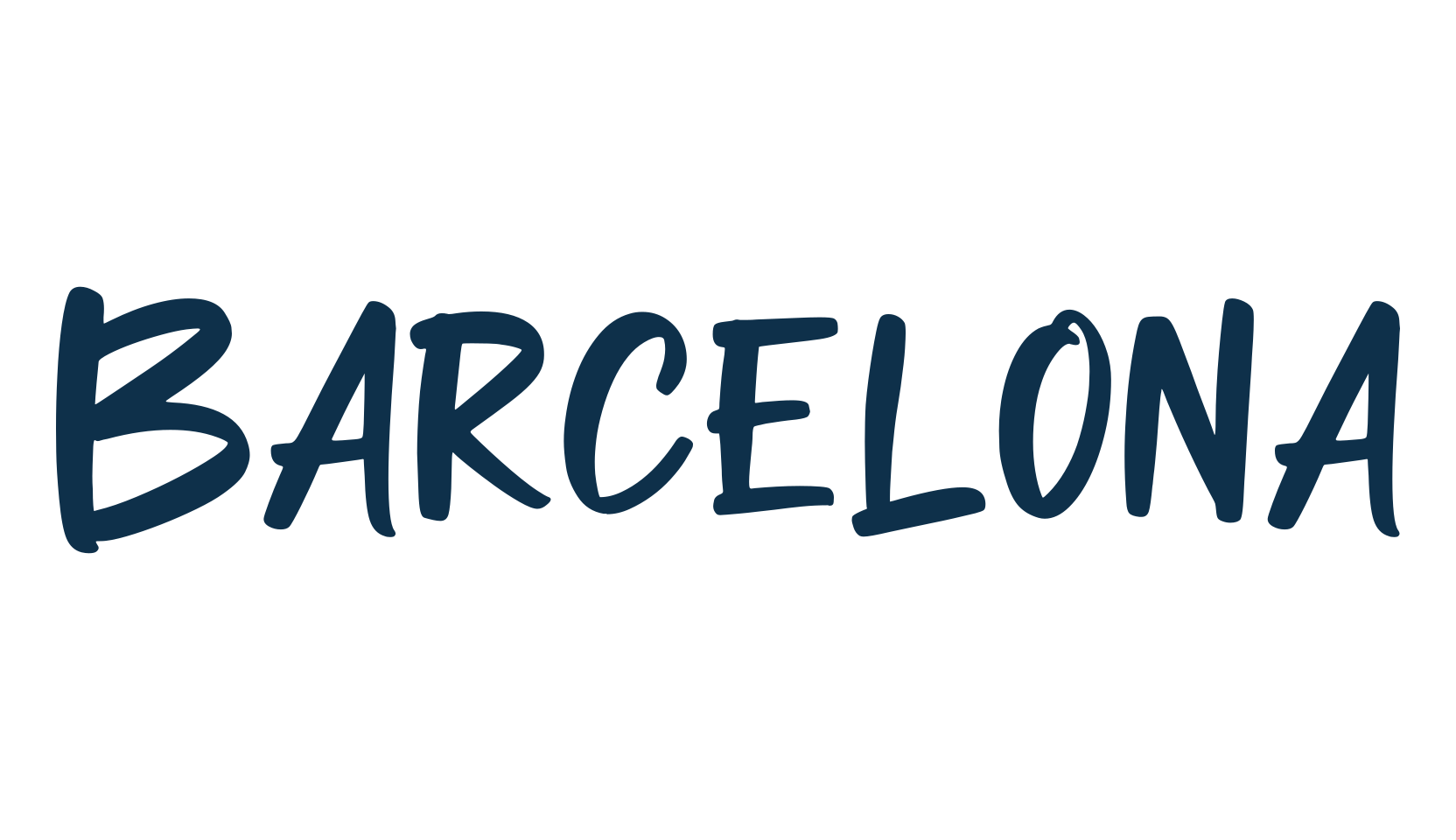 Barcelona (barcelona-4), cartoon font preview
