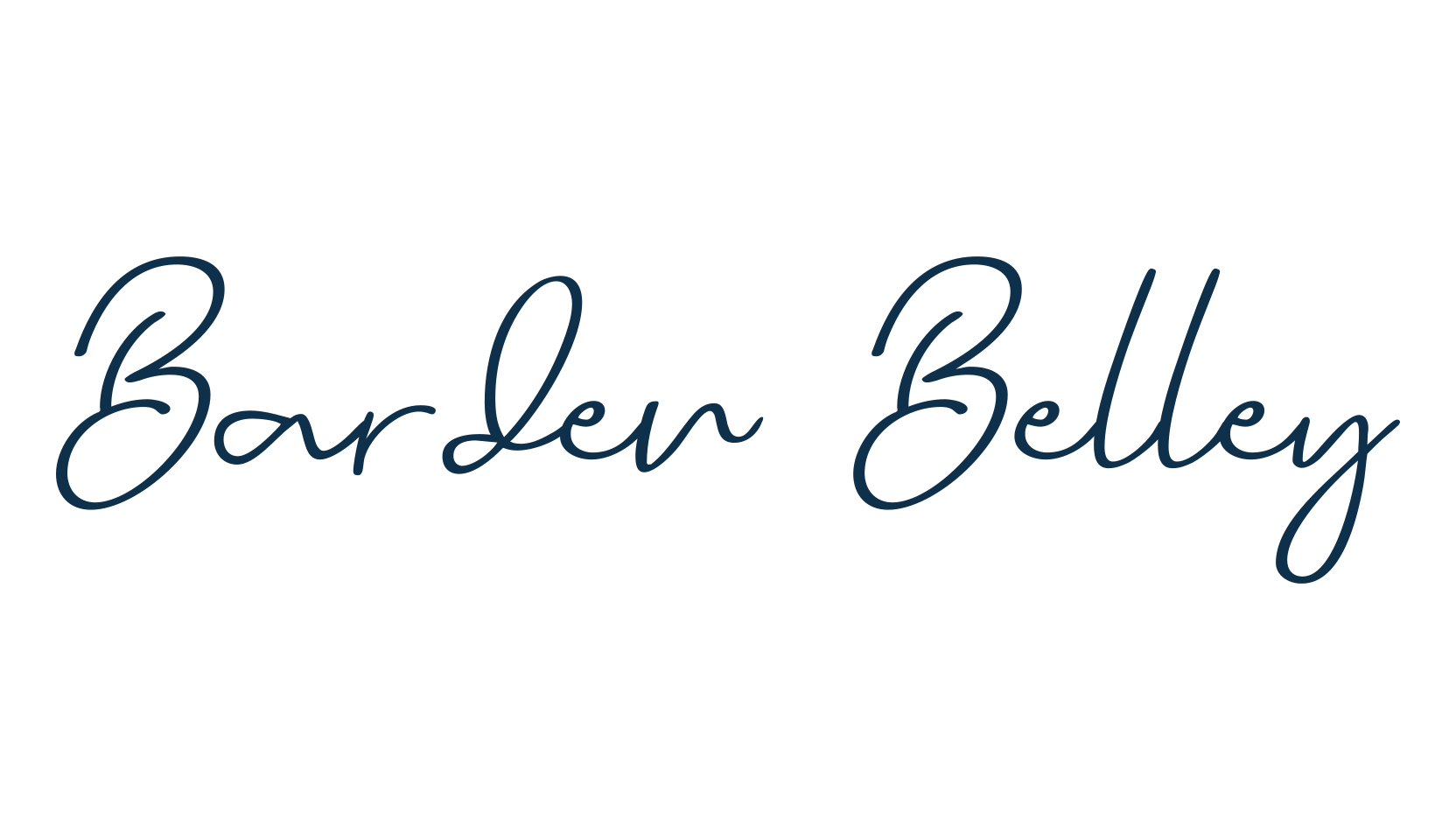 Barden Belley, script handwritten fancy decorative calligraphy font preview