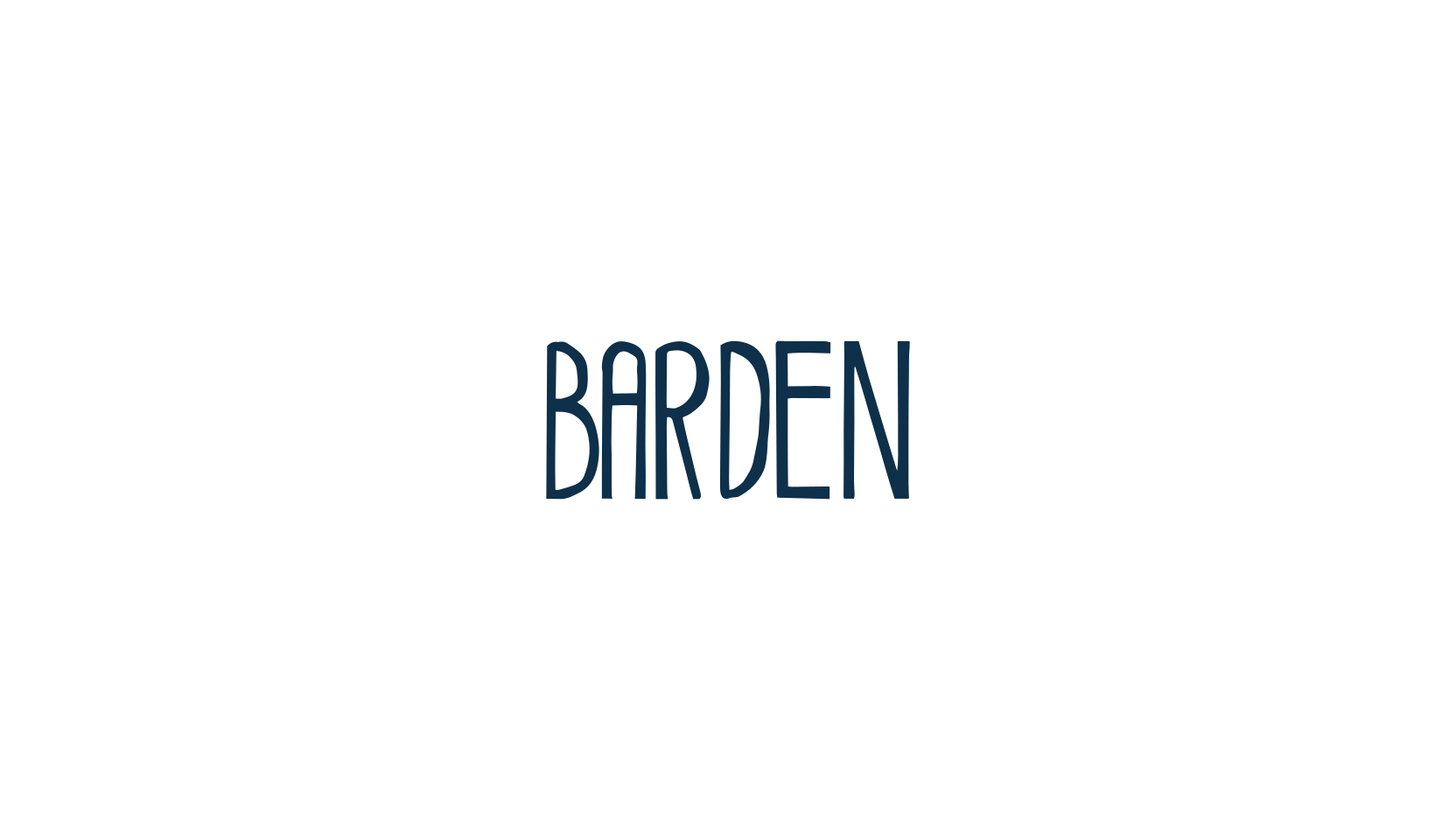 Barden, fancy various decorative font preview