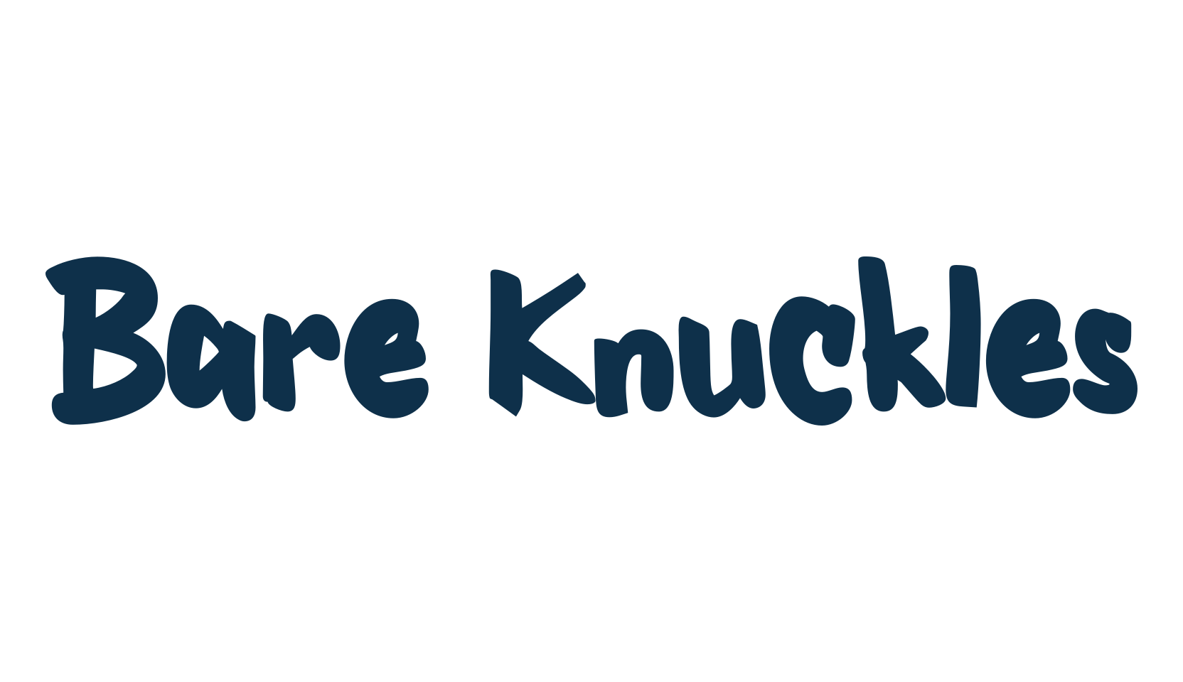 Bare Knuckles, script brush fancy decorative calligraphy font preview