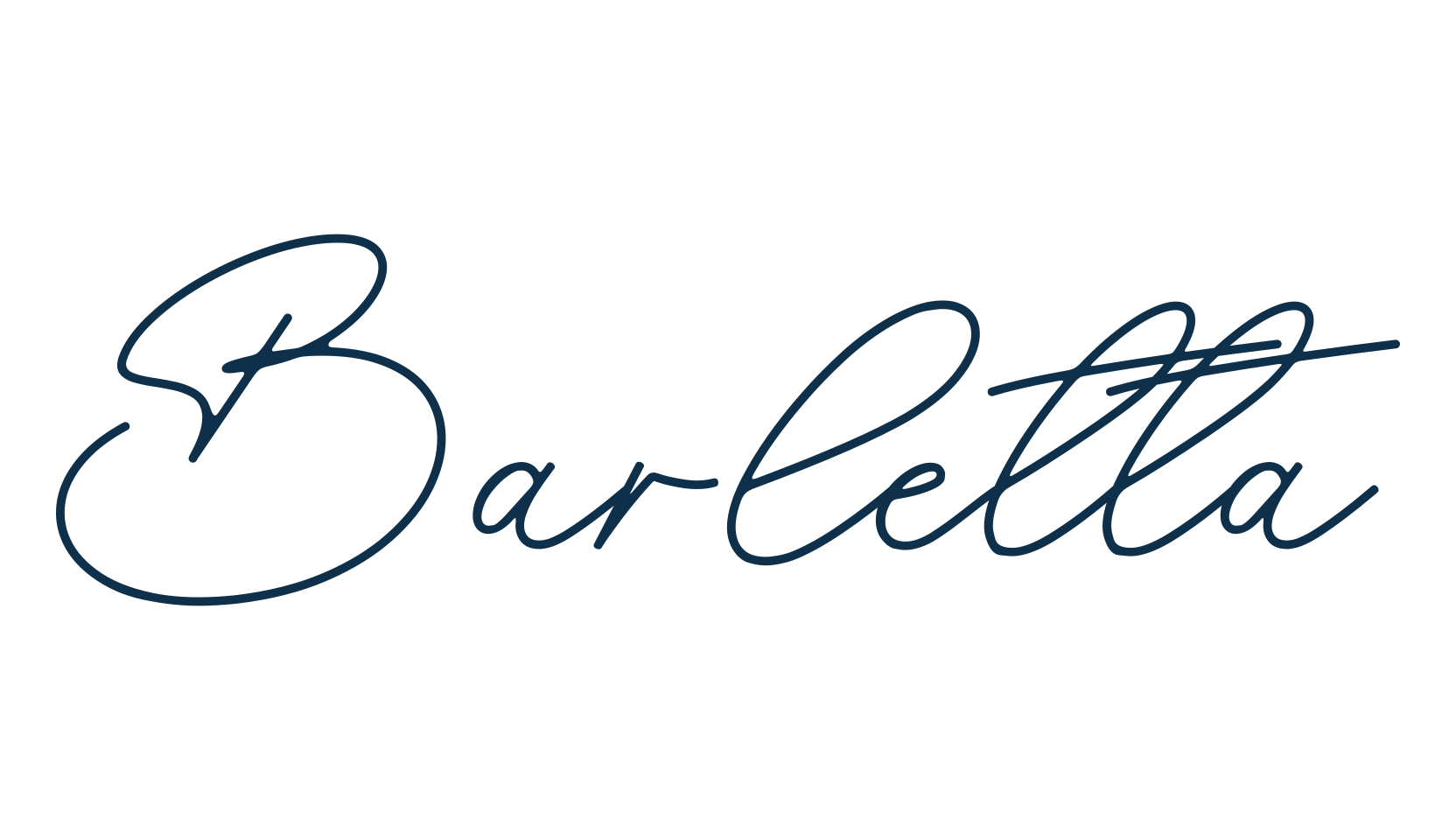 Barletta, handwriting font preview