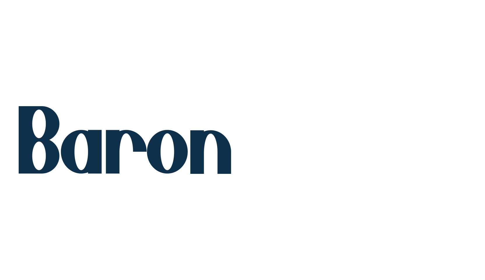 Baron Nonea, sans serif font preview