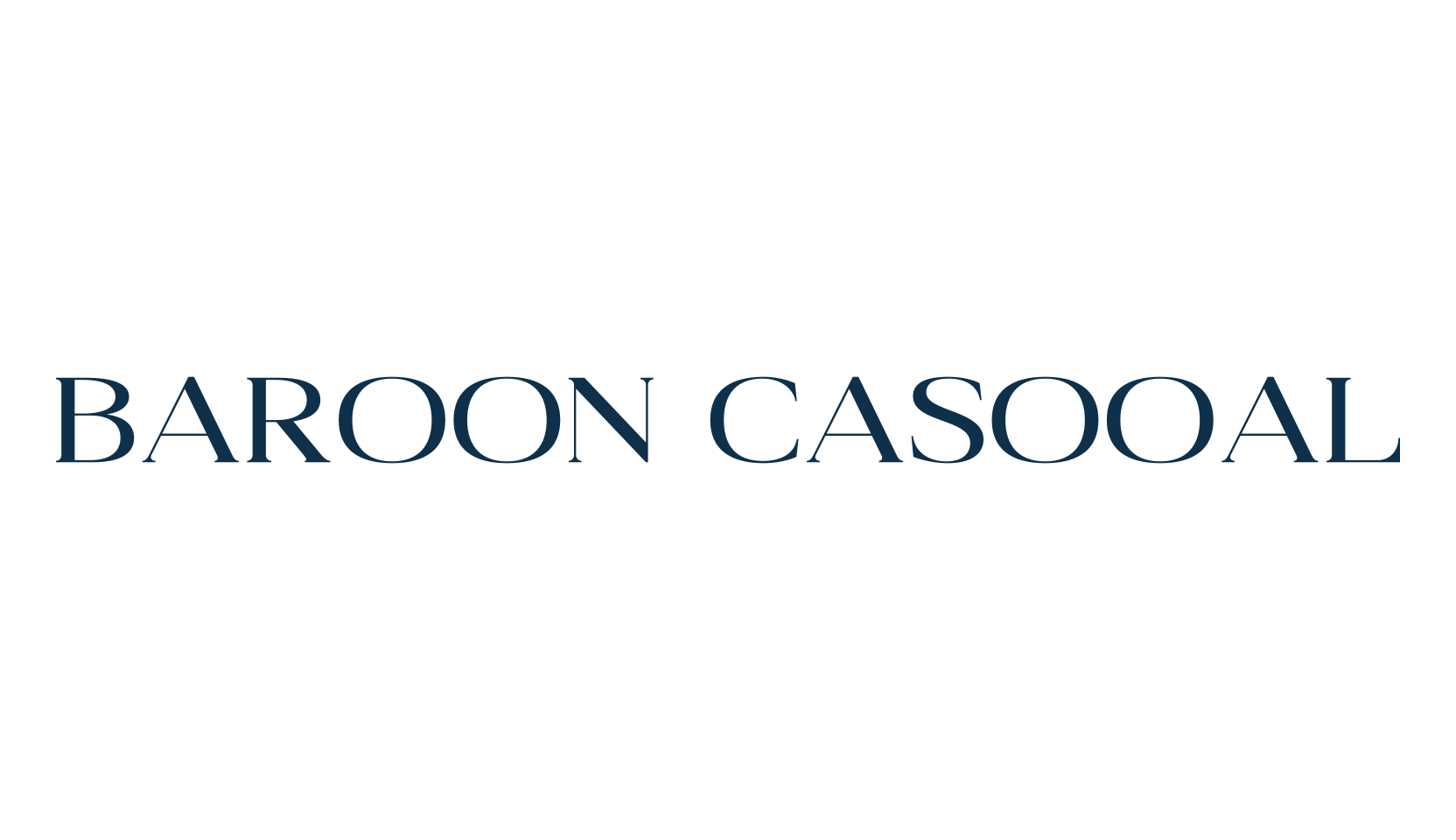 Baroon Casooal, basic serif font preview