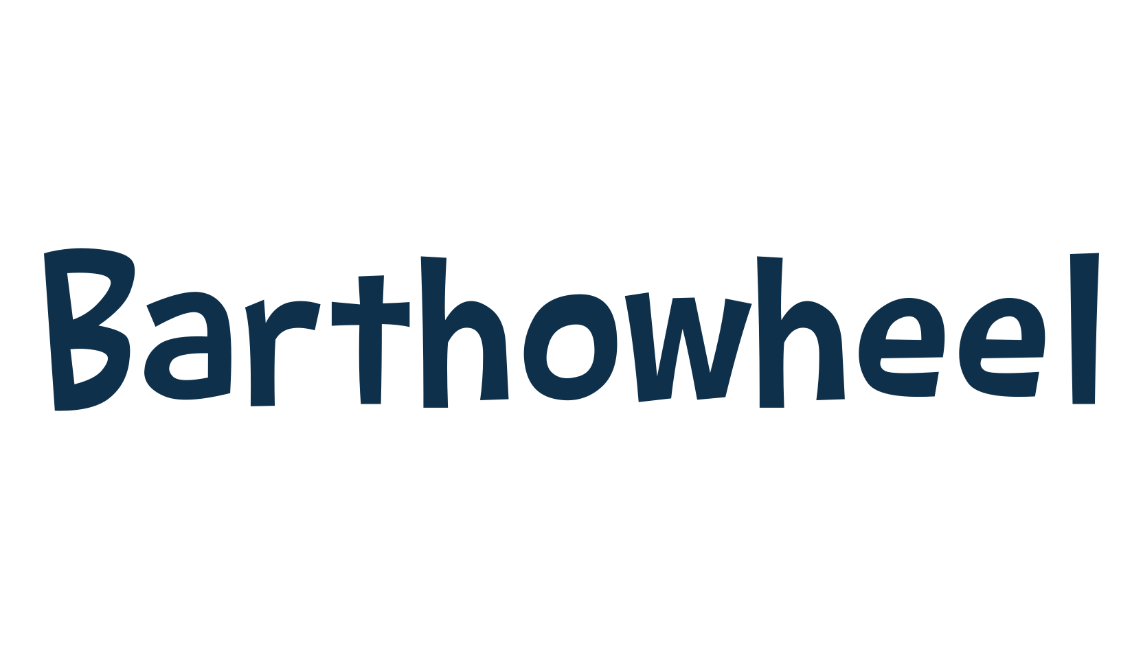Barthowheel, fancy cartoon decorative font preview