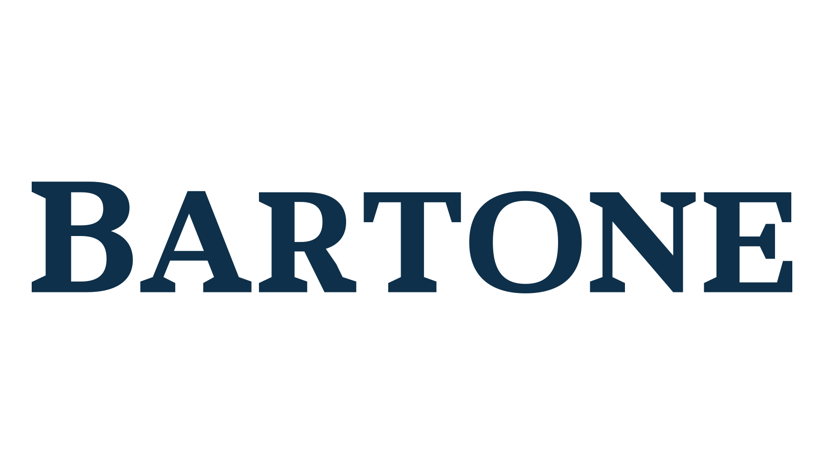 Bartone, basic serif font preview