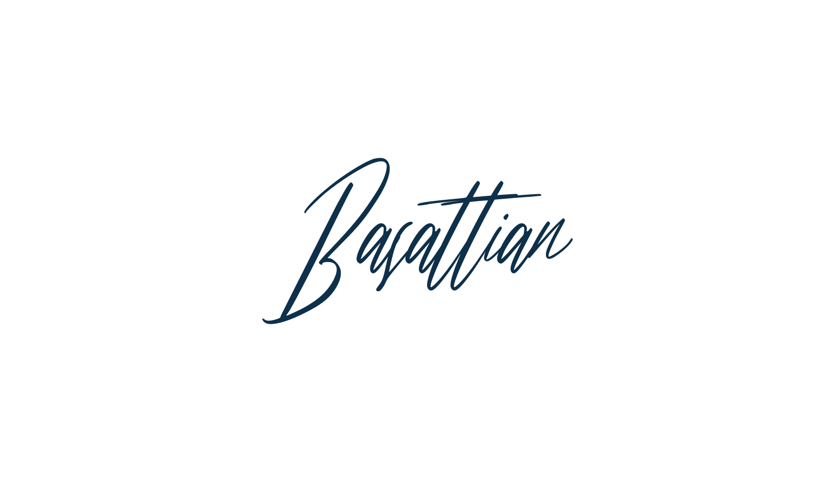 Basattian, handwriting font preview