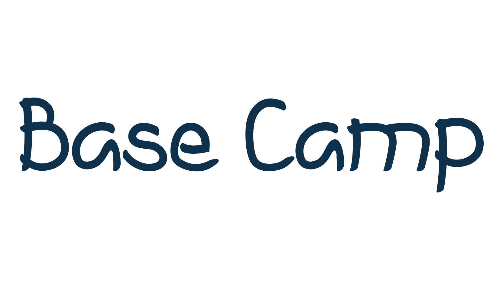 Base Camp, various font preview