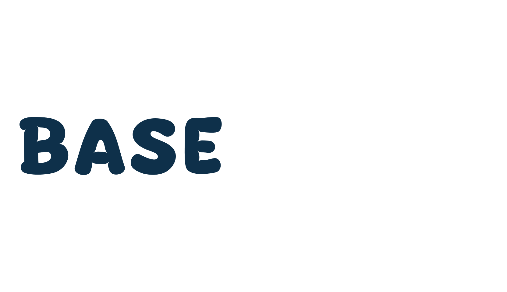 Base Moon, fancy decorative font preview