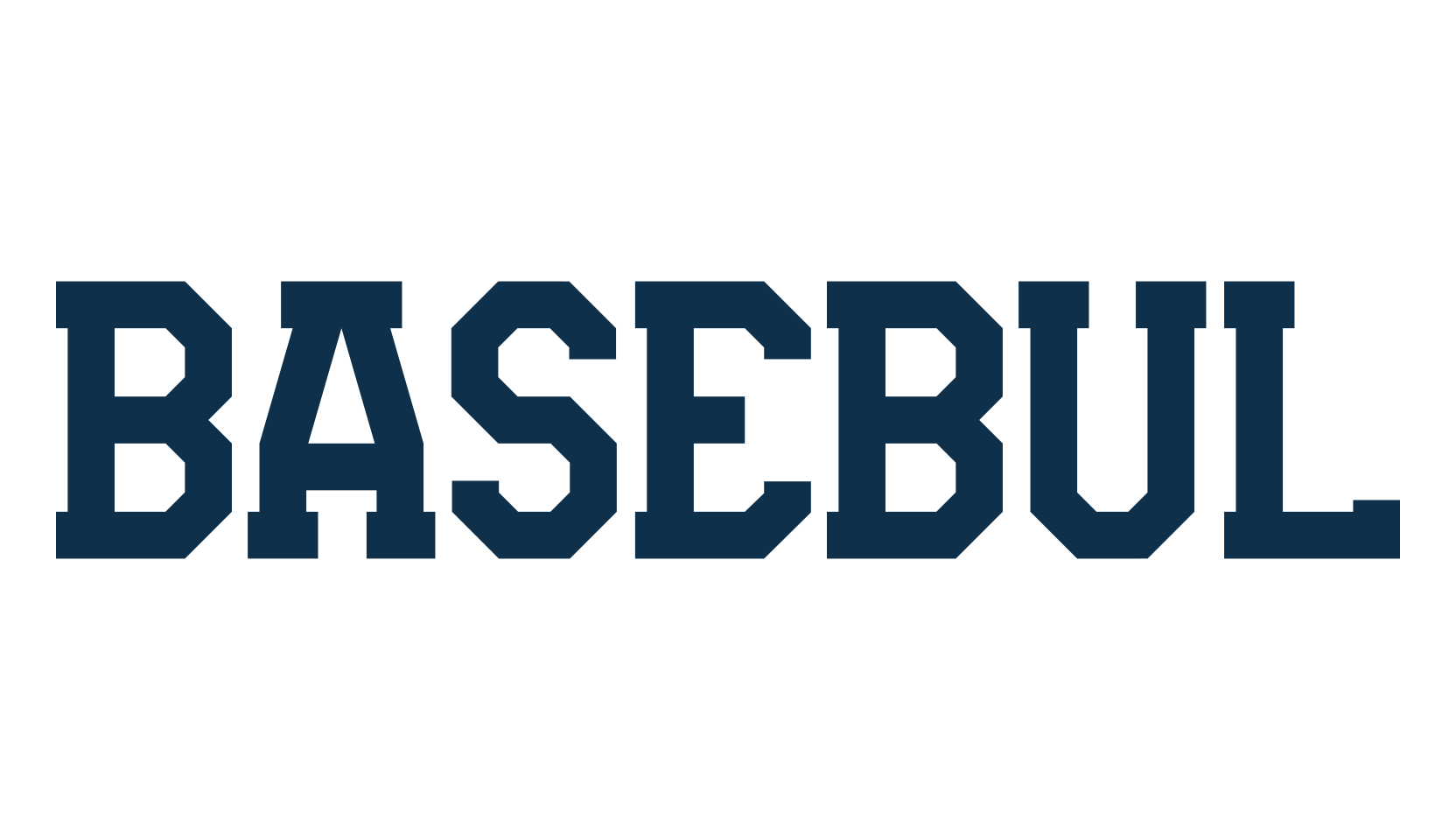 Basebul, fancy old school decorative font preview