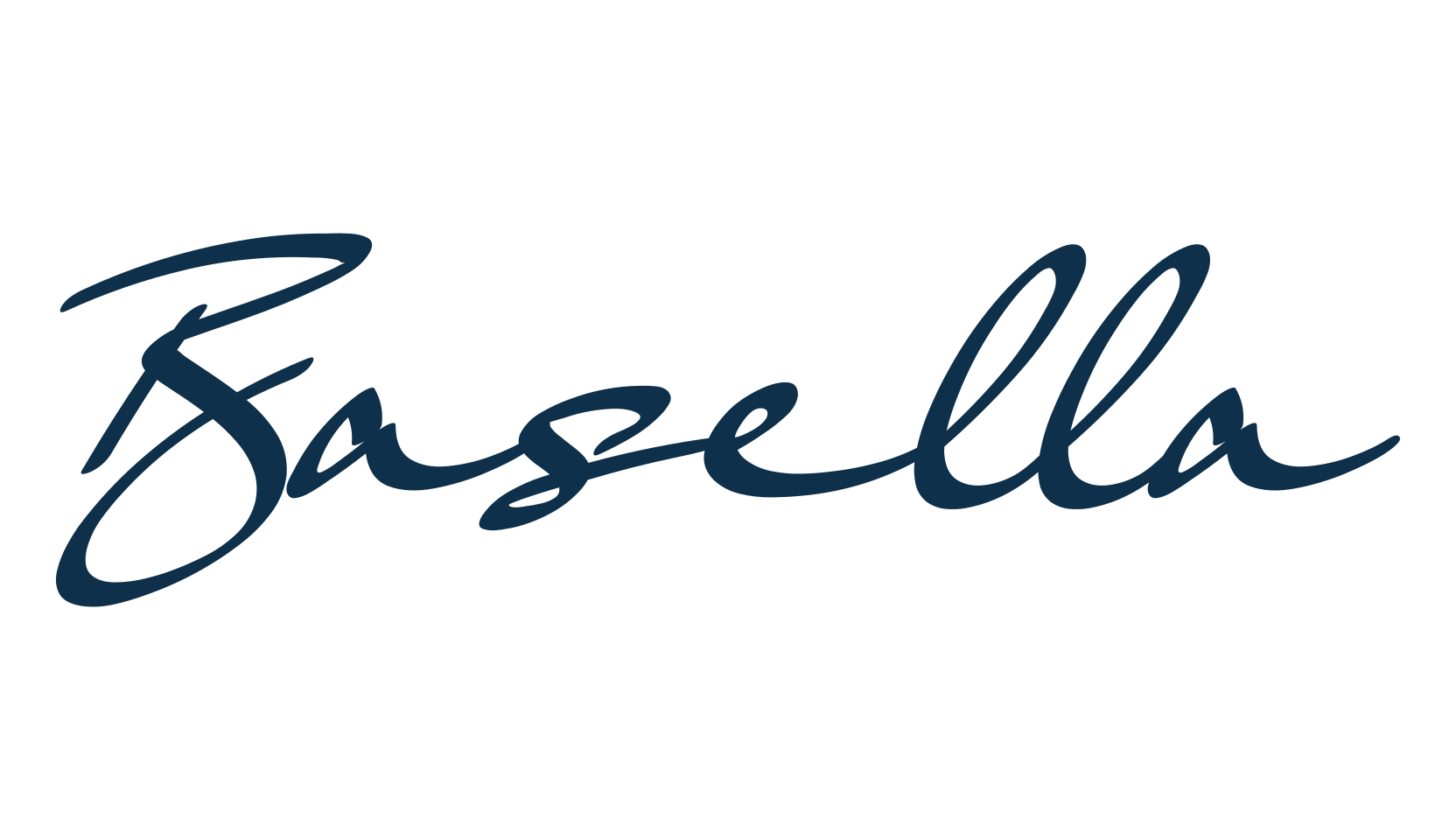 Basella (basella), handwriting font preview