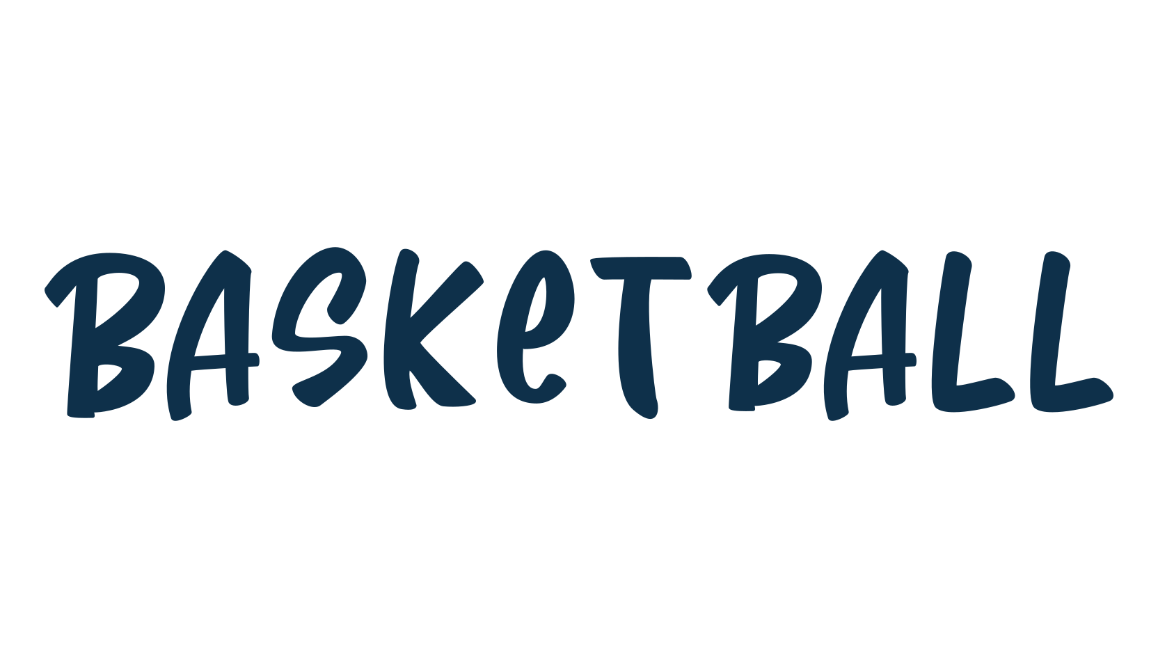 Basketball (basketball-2), fancy cartoon decorative comic font preview