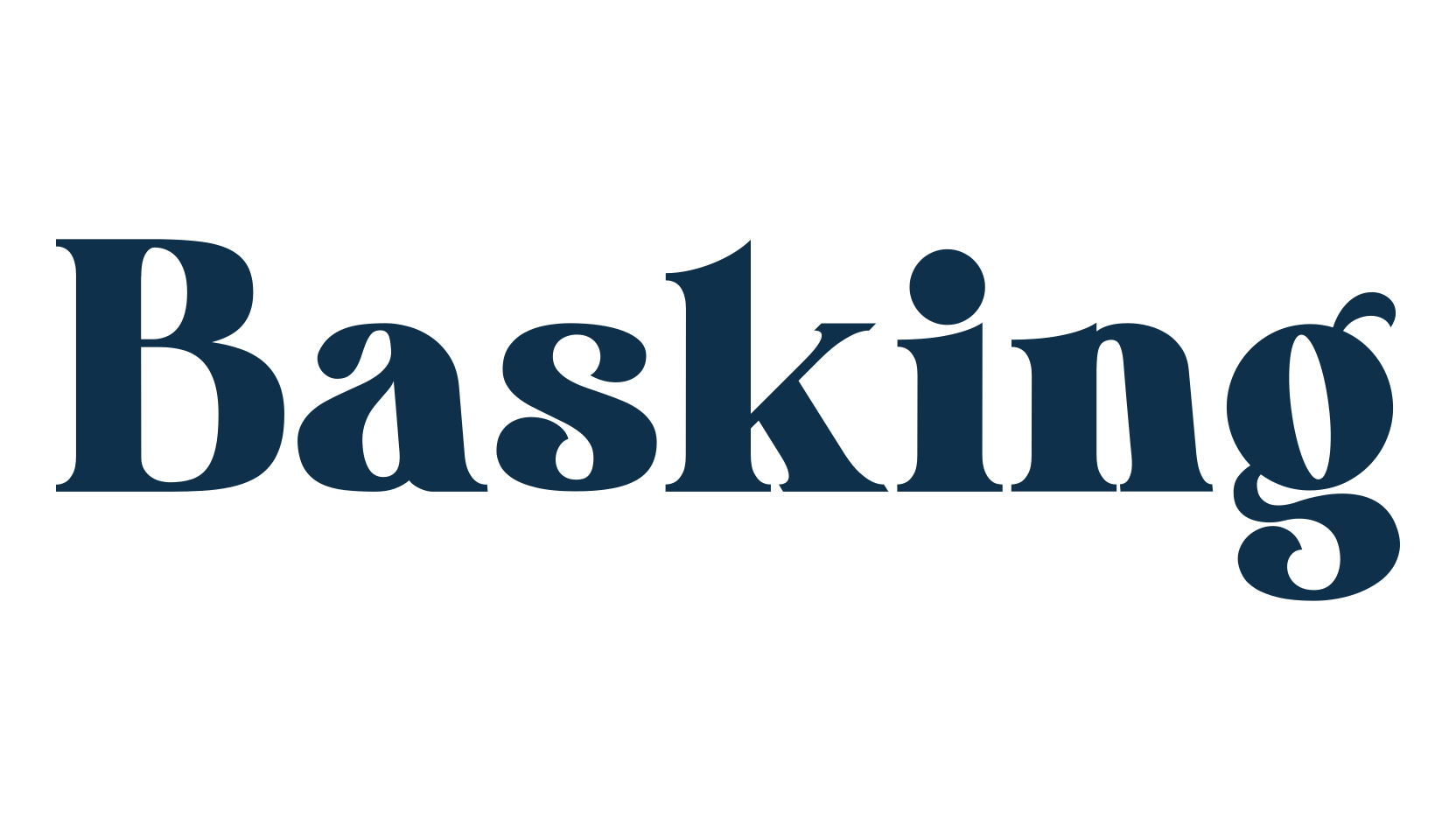 Basking, basic serif font preview