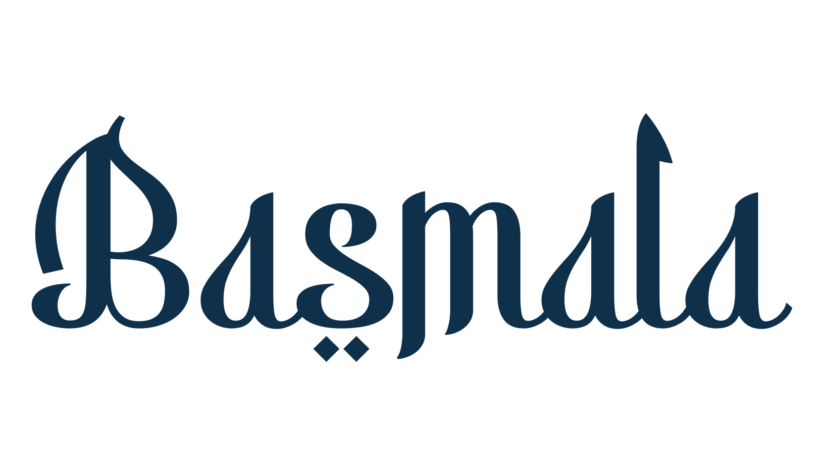Basmala, foreign look arabic font preview