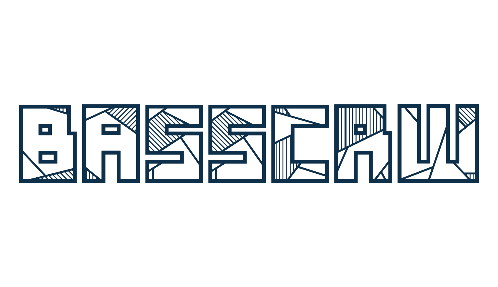 Basscrw, square font preview