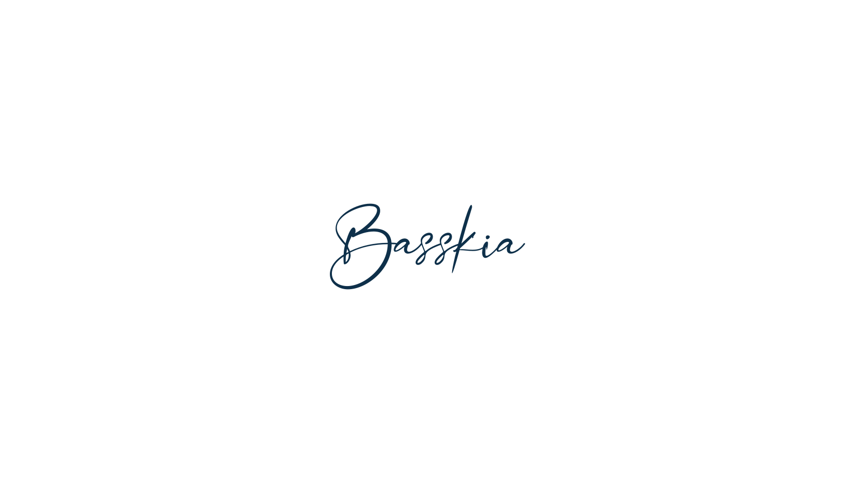 Basskia, handwriting font preview