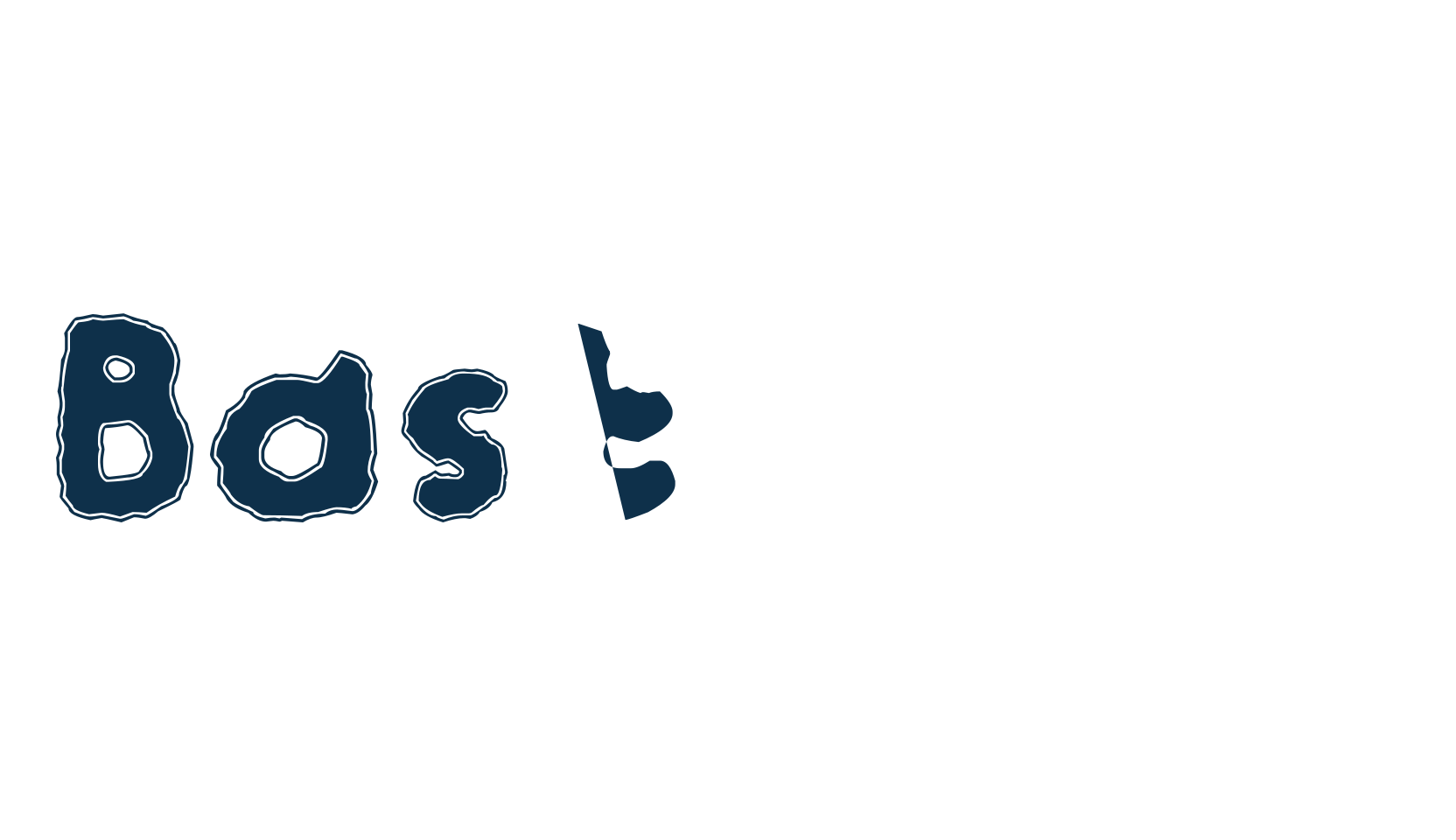 Bastardo, eroded font preview