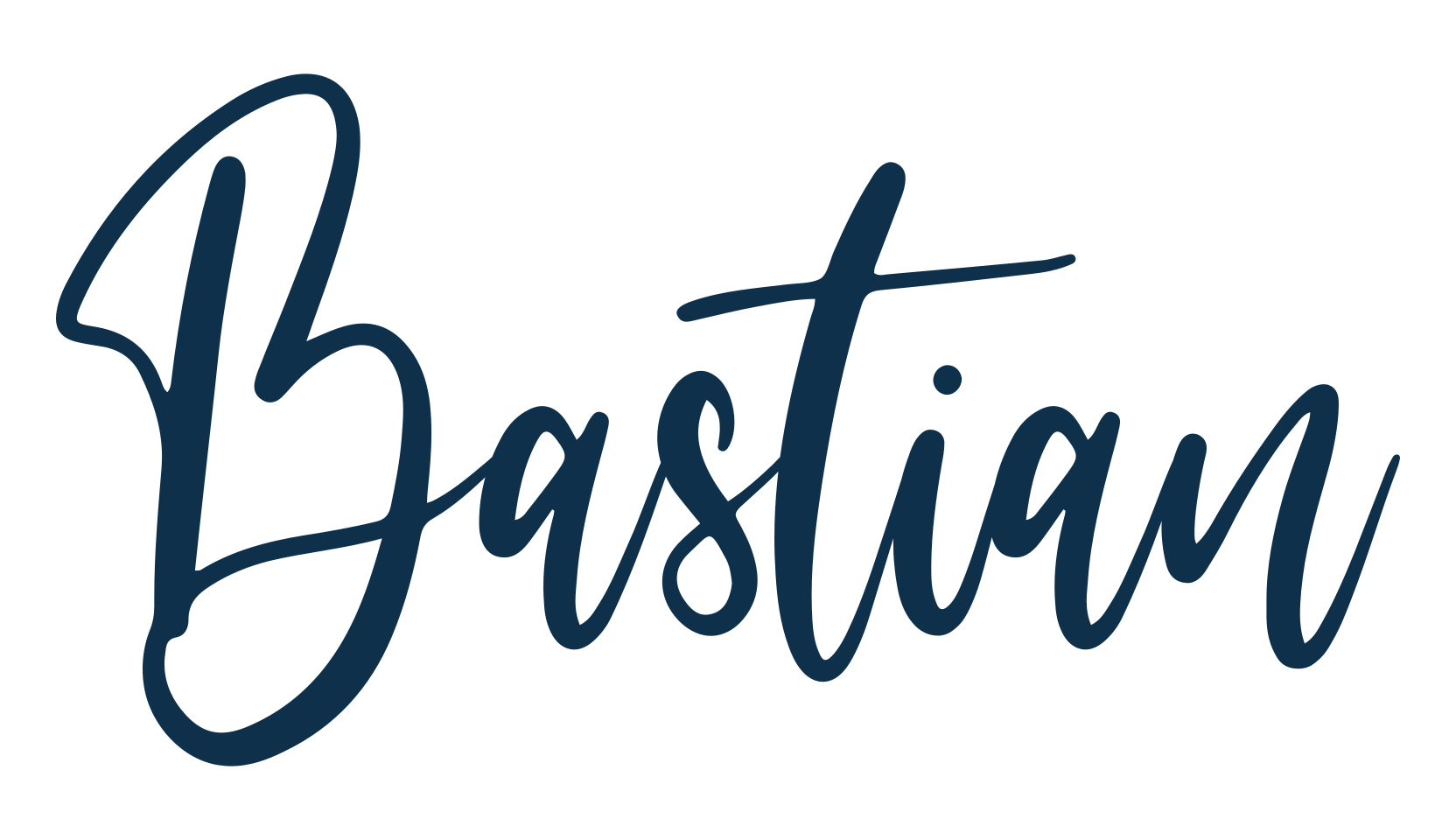 Bastian (bastian-2), handwriting font preview