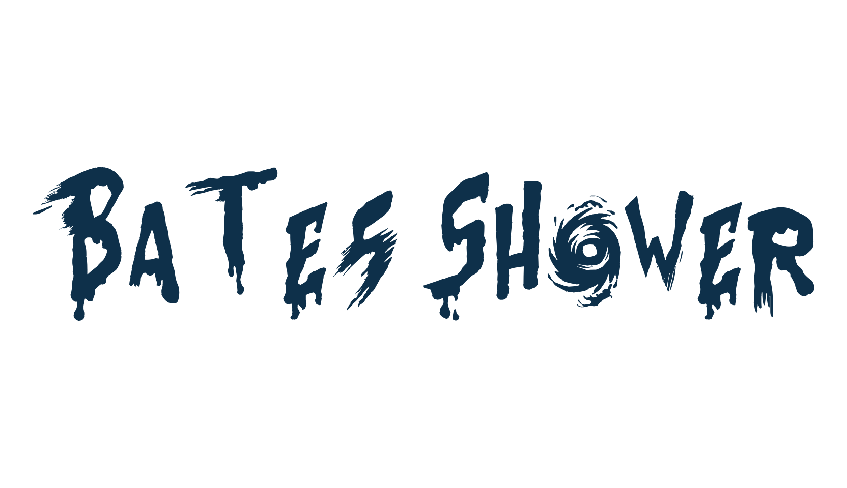Bates Shower, holiday halloween fancy decorative horror font preview
