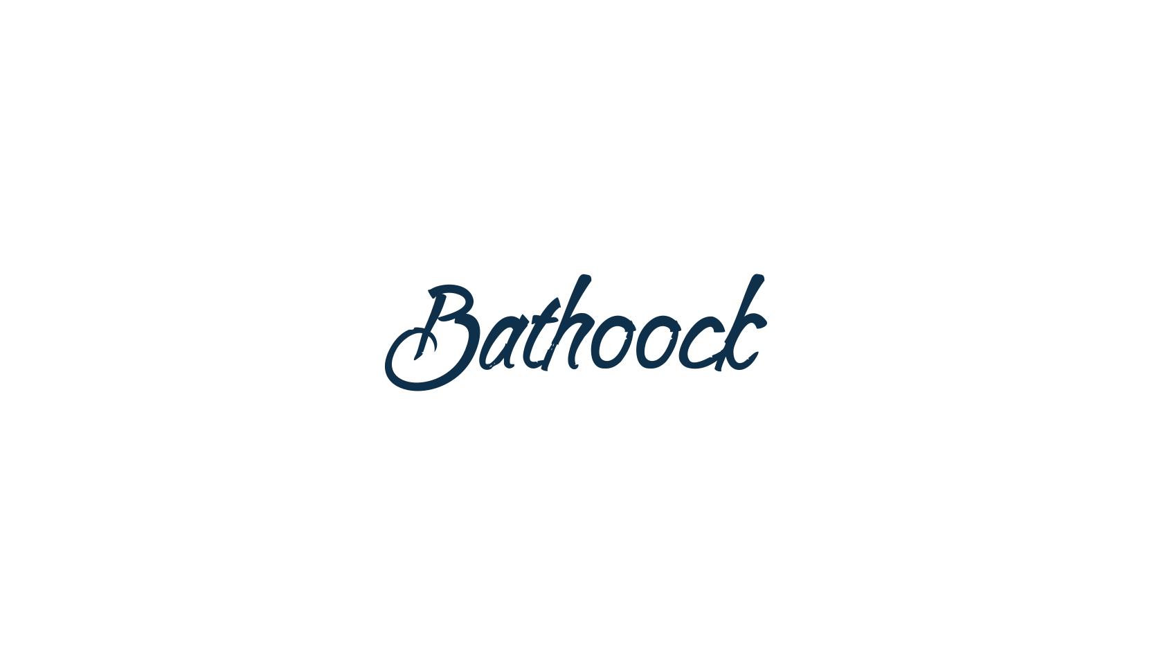 Bathoock, fancy various decorative script calligraphy font preview