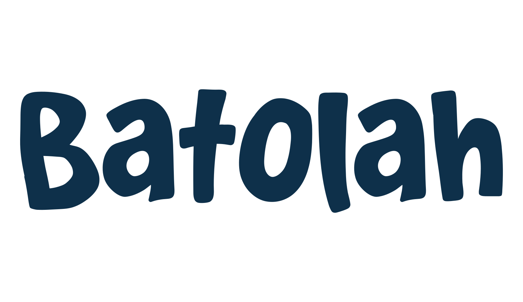 Batolah, fancy cartoon decorative font preview