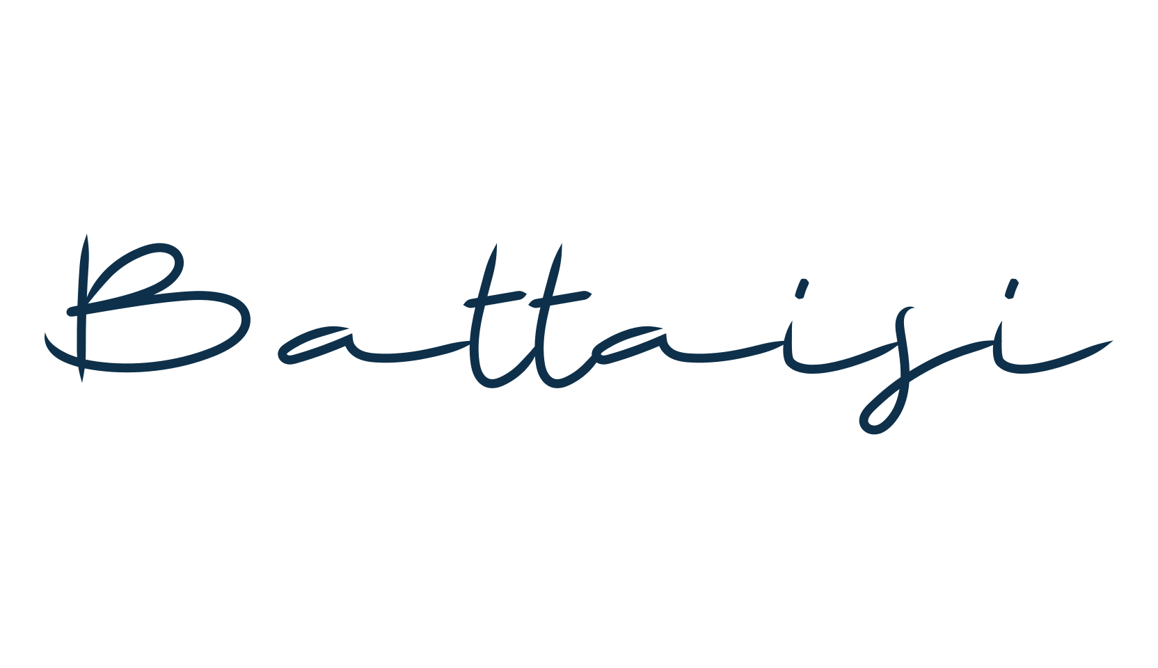 Battaisi, script handwritten fancy decorative calligraphy font preview