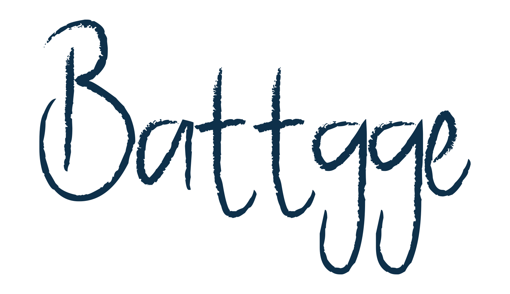 Battgge, script brush fancy decorative calligraphy font preview