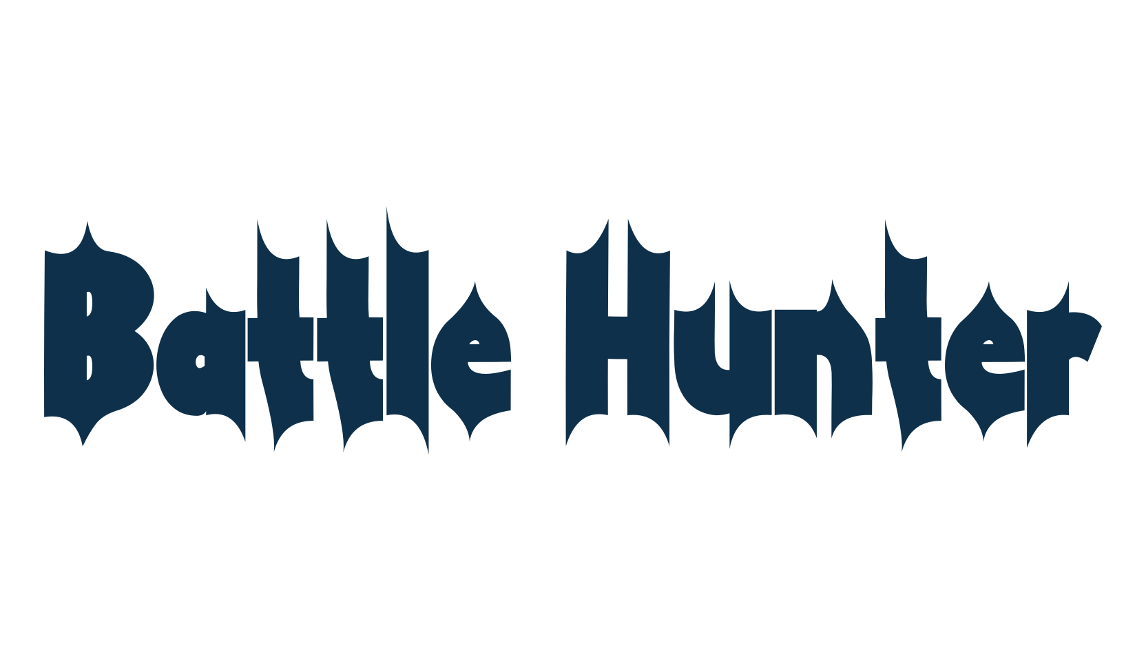 Battle Hunter, modern font preview