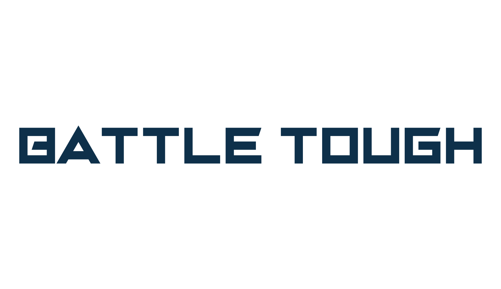 Battle Tough, square font preview