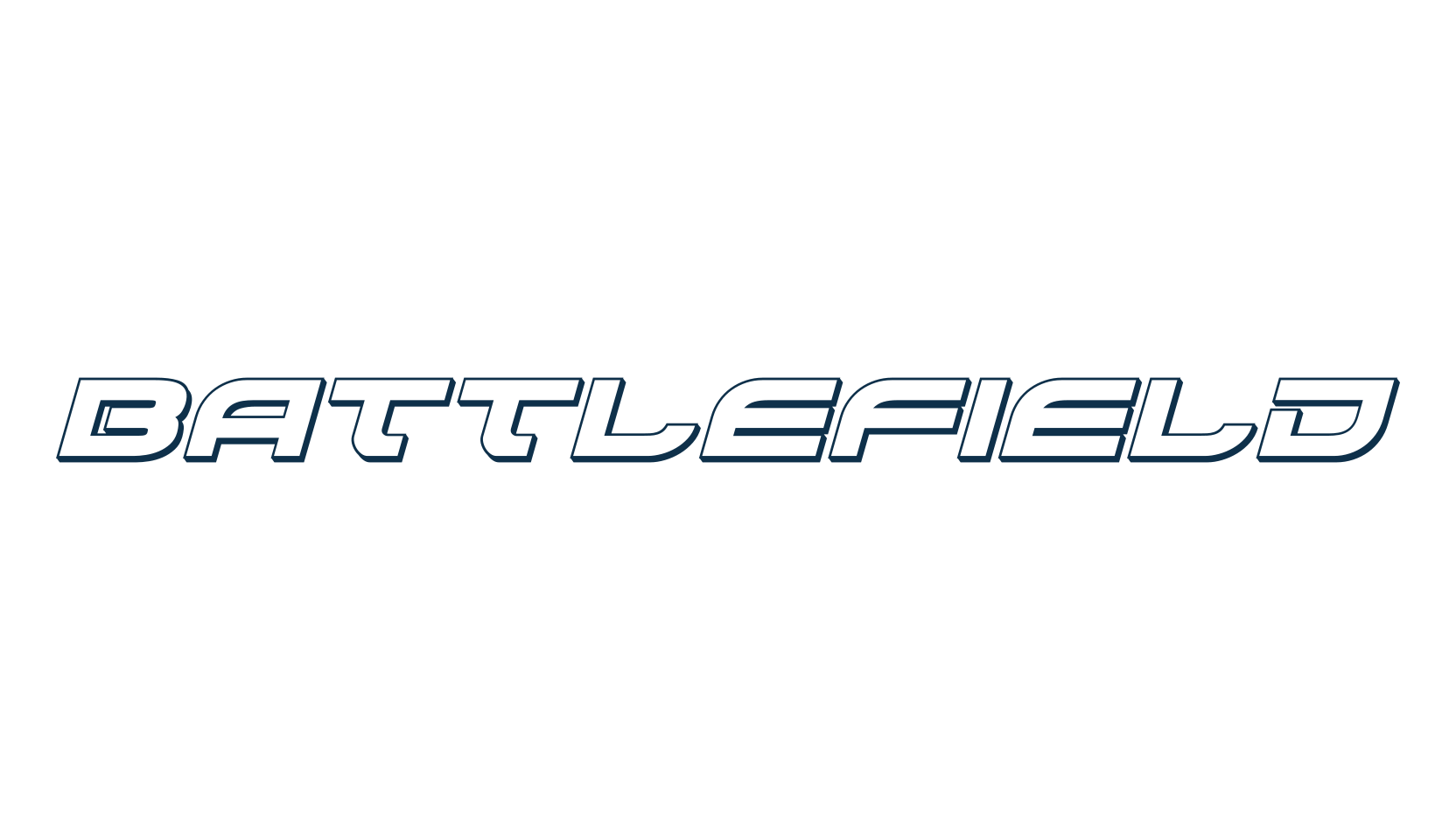 Battlefield, sci-fi font preview