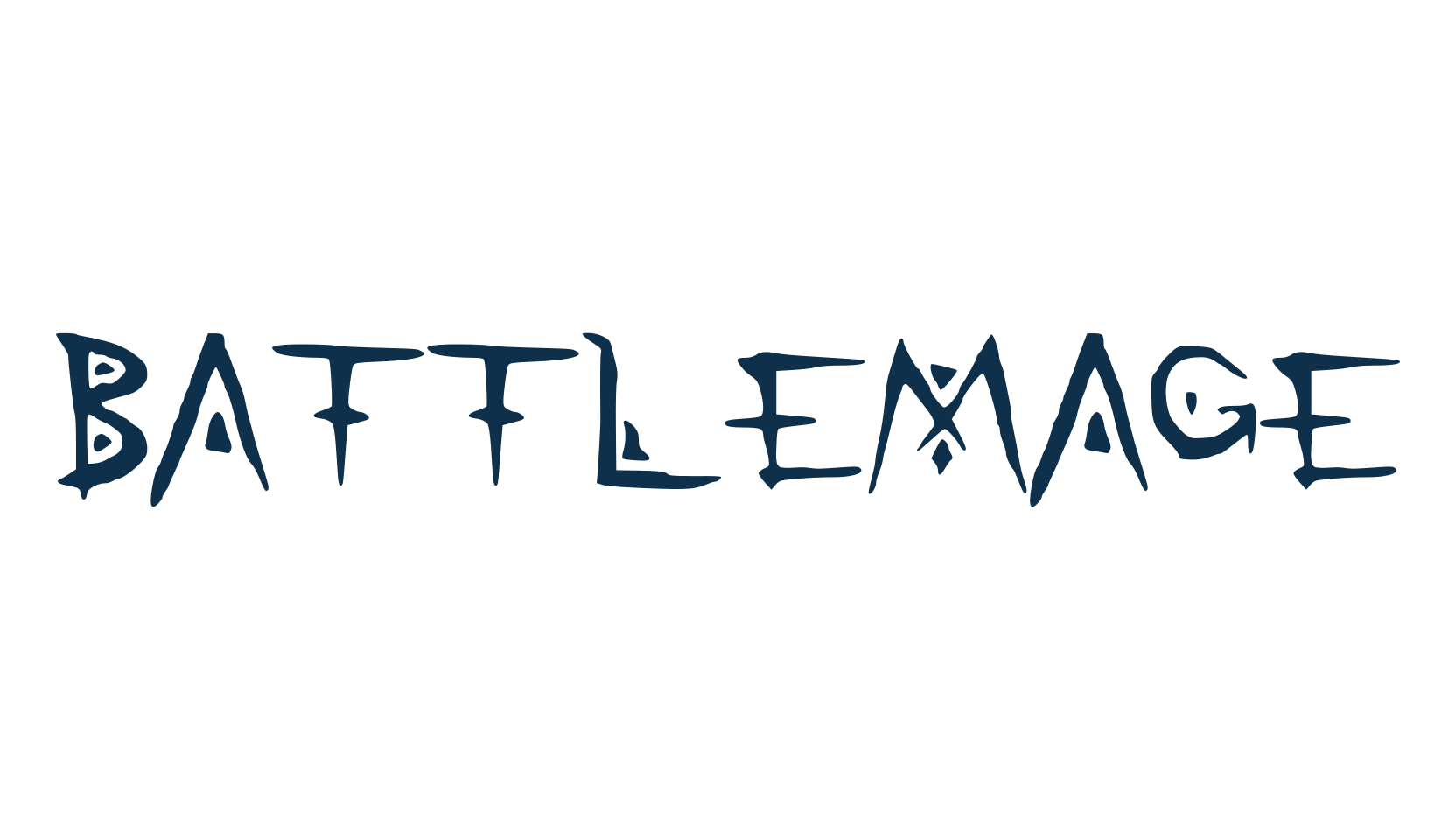 BattleMage, gothic modern font preview