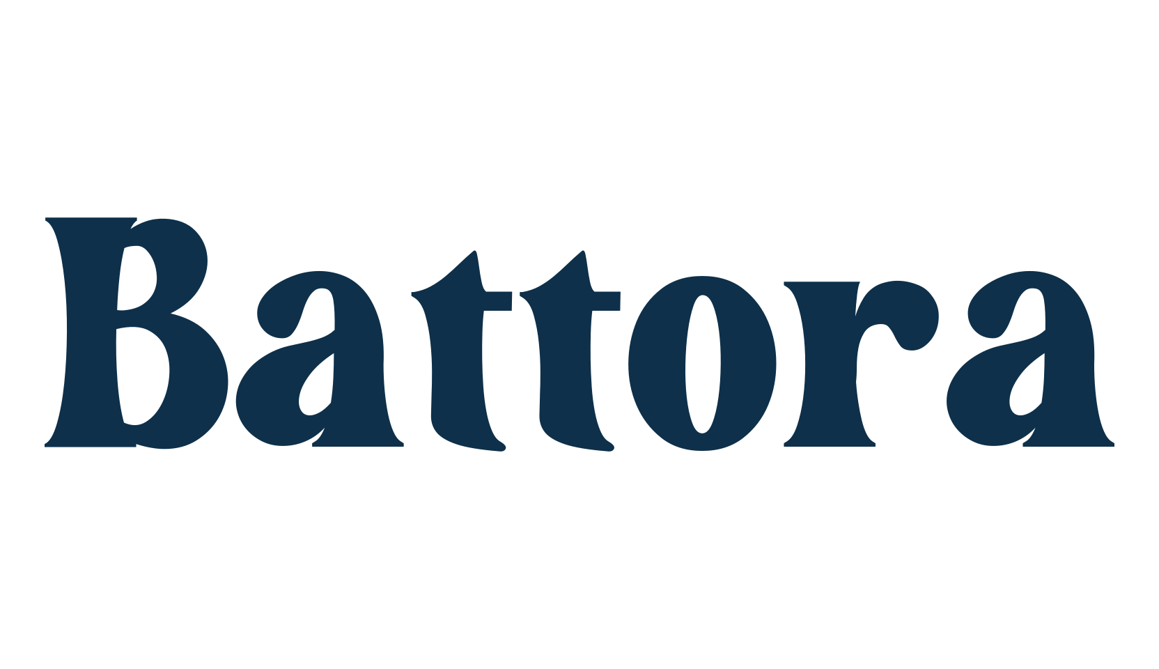Battora, fancy retro decorative font preview