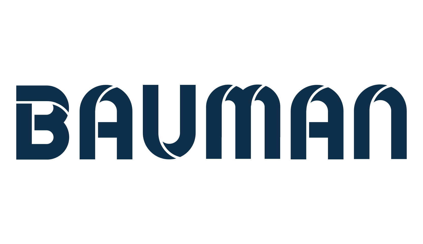 Bauman, groovy font preview