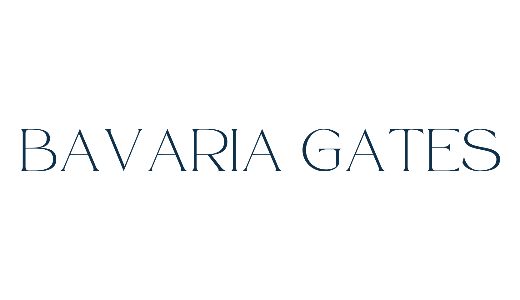 Bavaria Gates, basic serif font preview