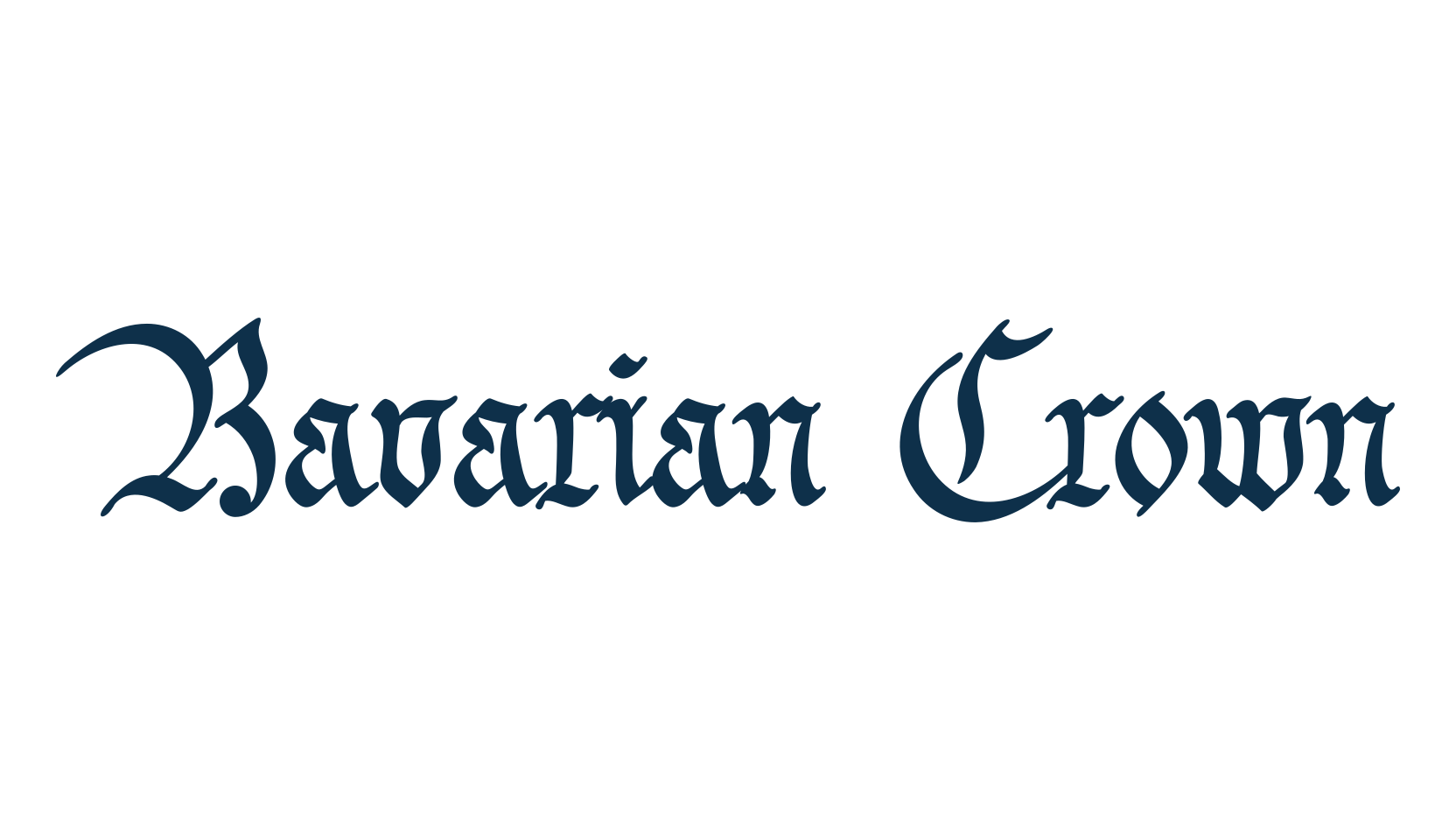 Bavarian Crown, gothic medieval font preview