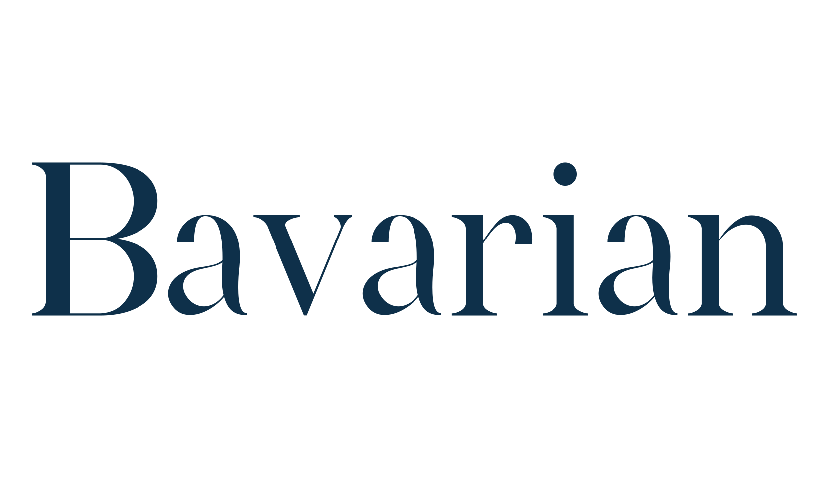 Bavarian, basic serif font preview