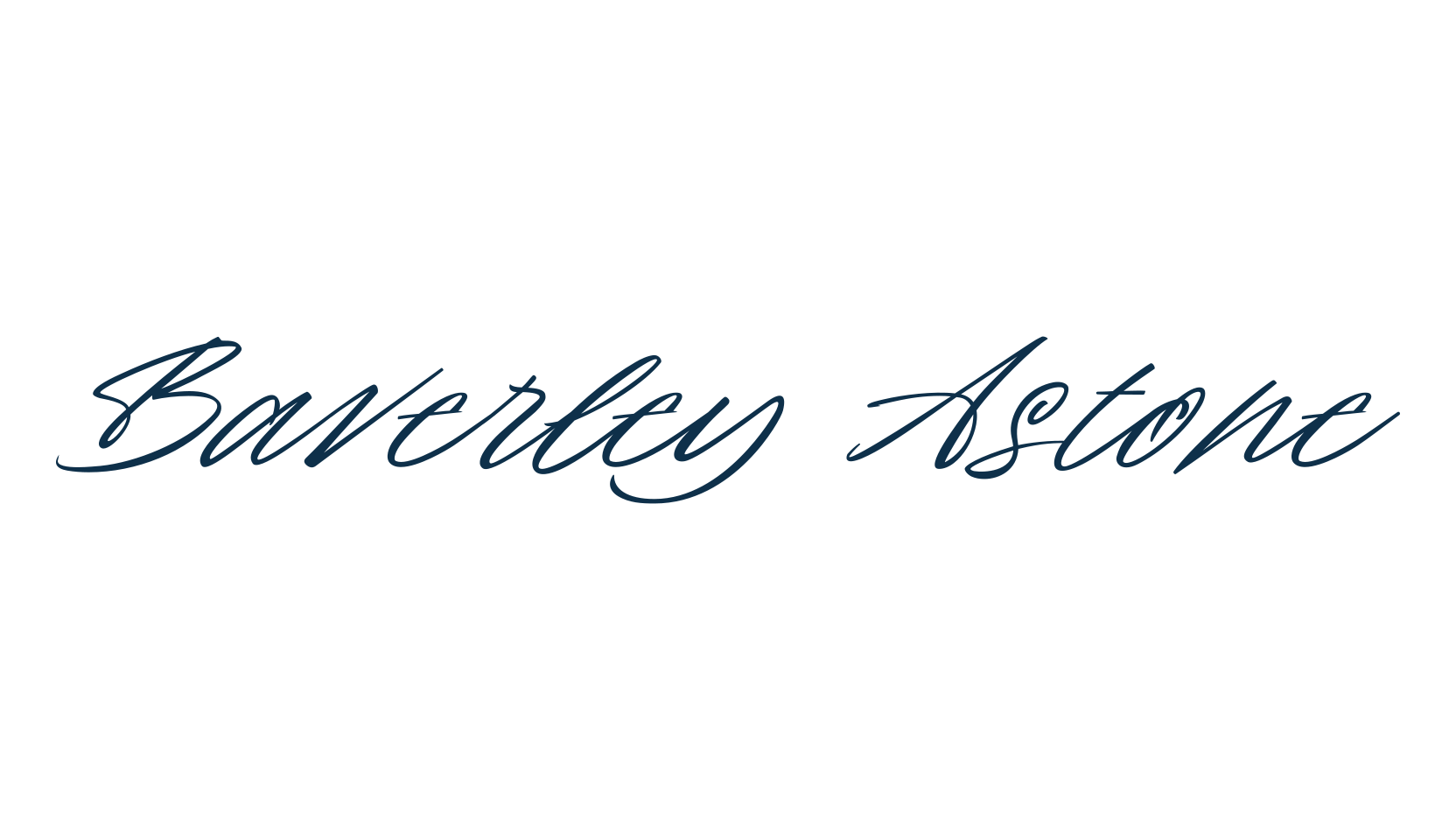 Baverley Astone, fancy various decorative script calligraphy font preview