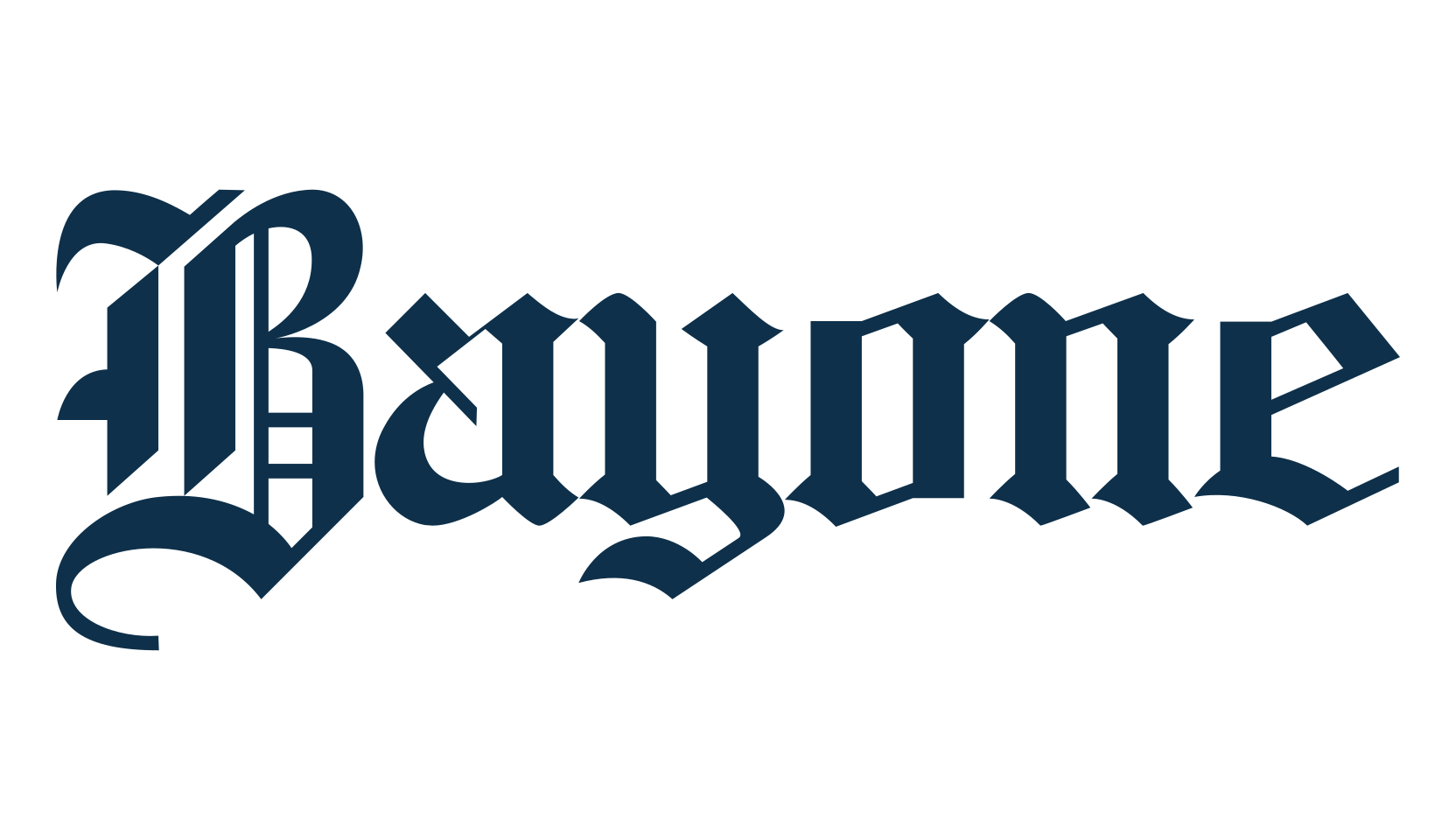 Bayone, medieval font preview