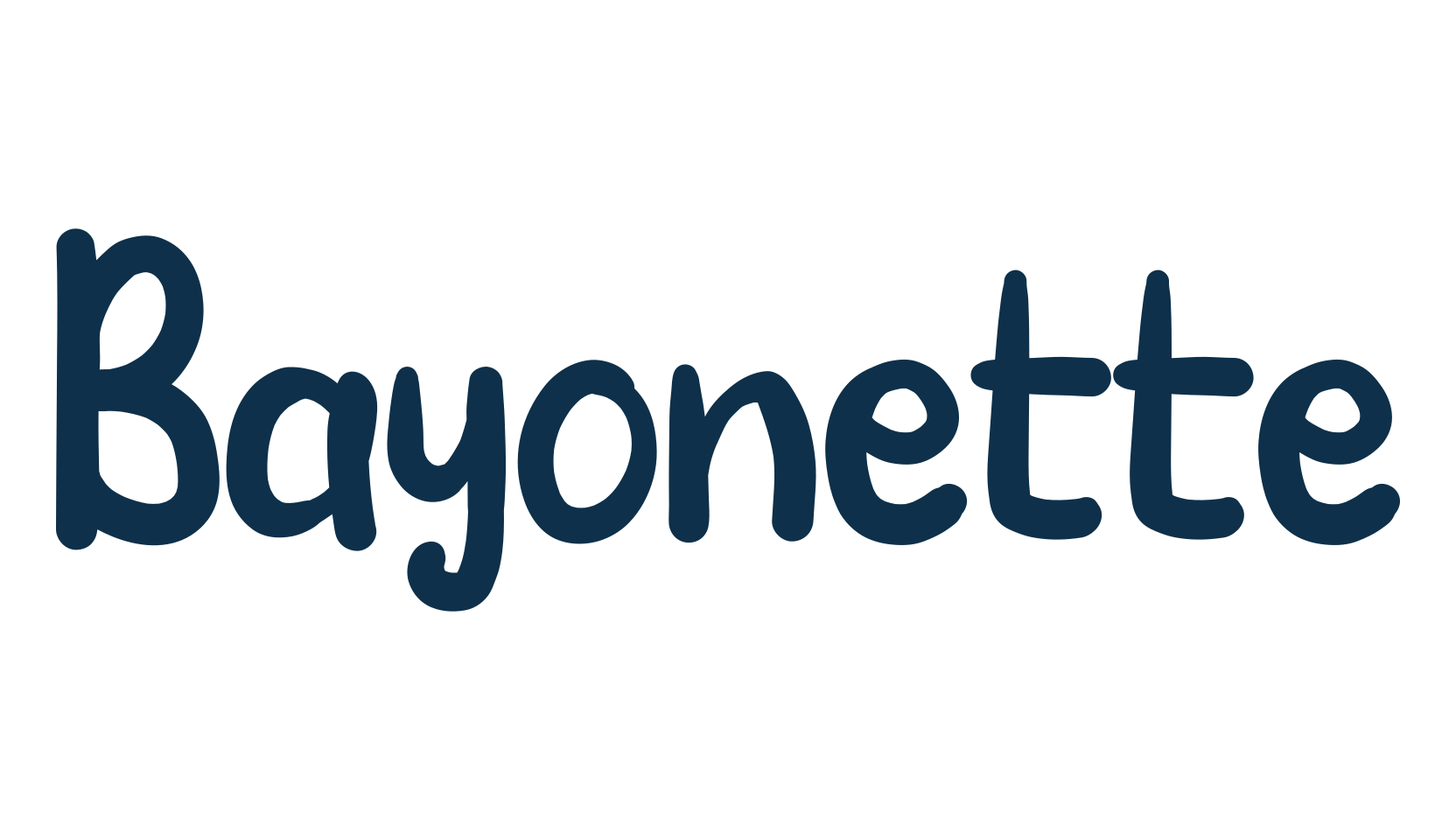Bayonette, script handwritten fancy decorative calligraphy font preview